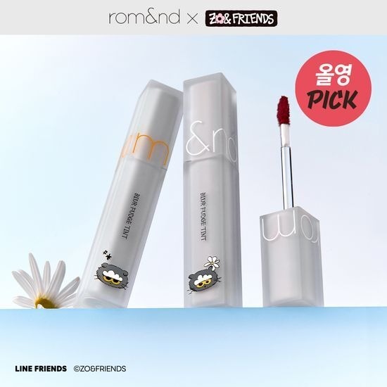 ROMAND X ZO&FRIENDS Blur Fudge Tint