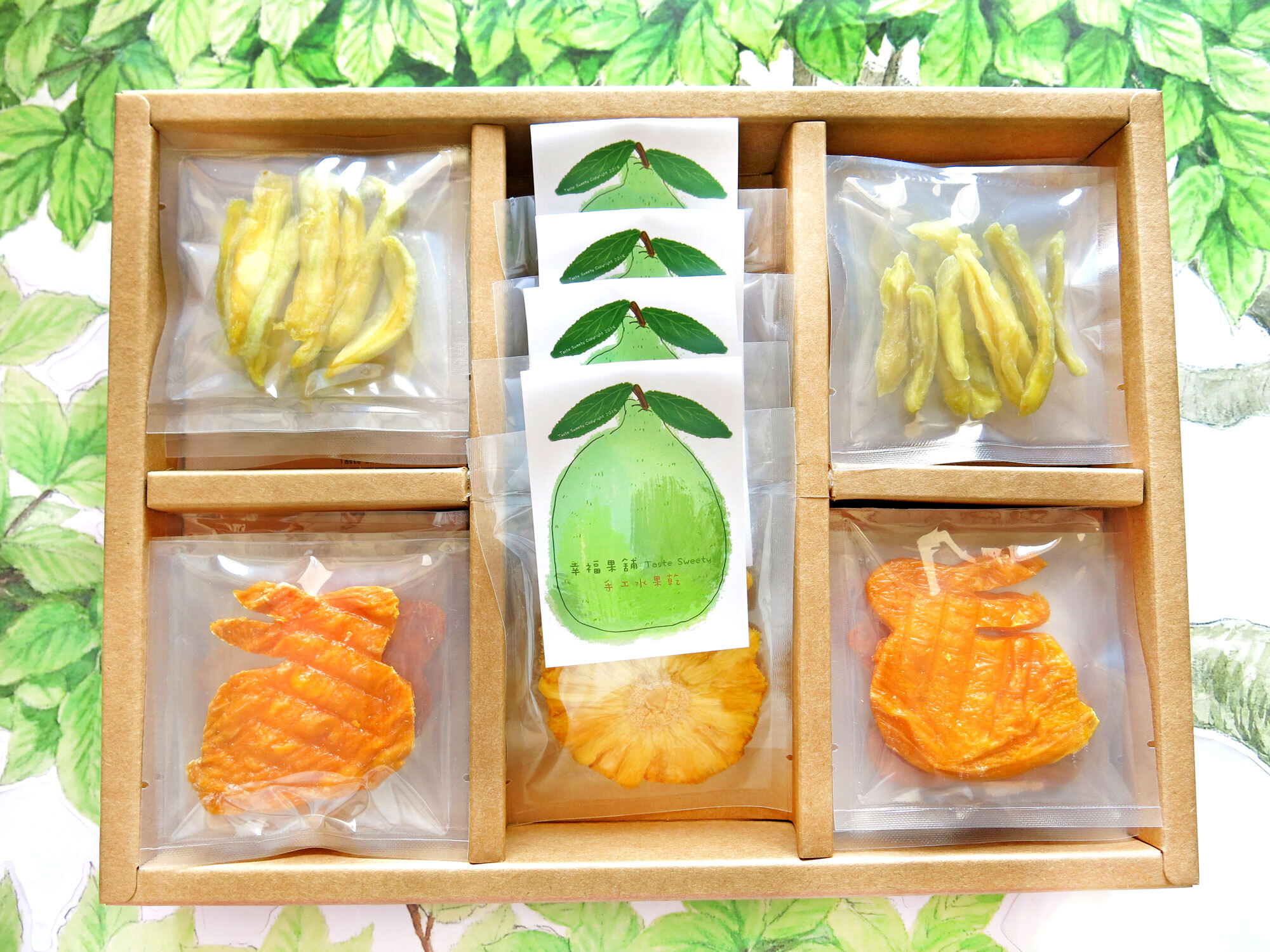 中秋柚子熊水果乾禮盒5格(16入/22入)