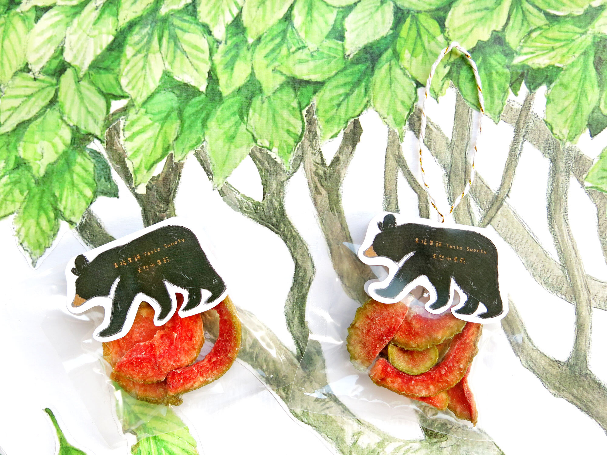 漫步熊小果乾-可愛包