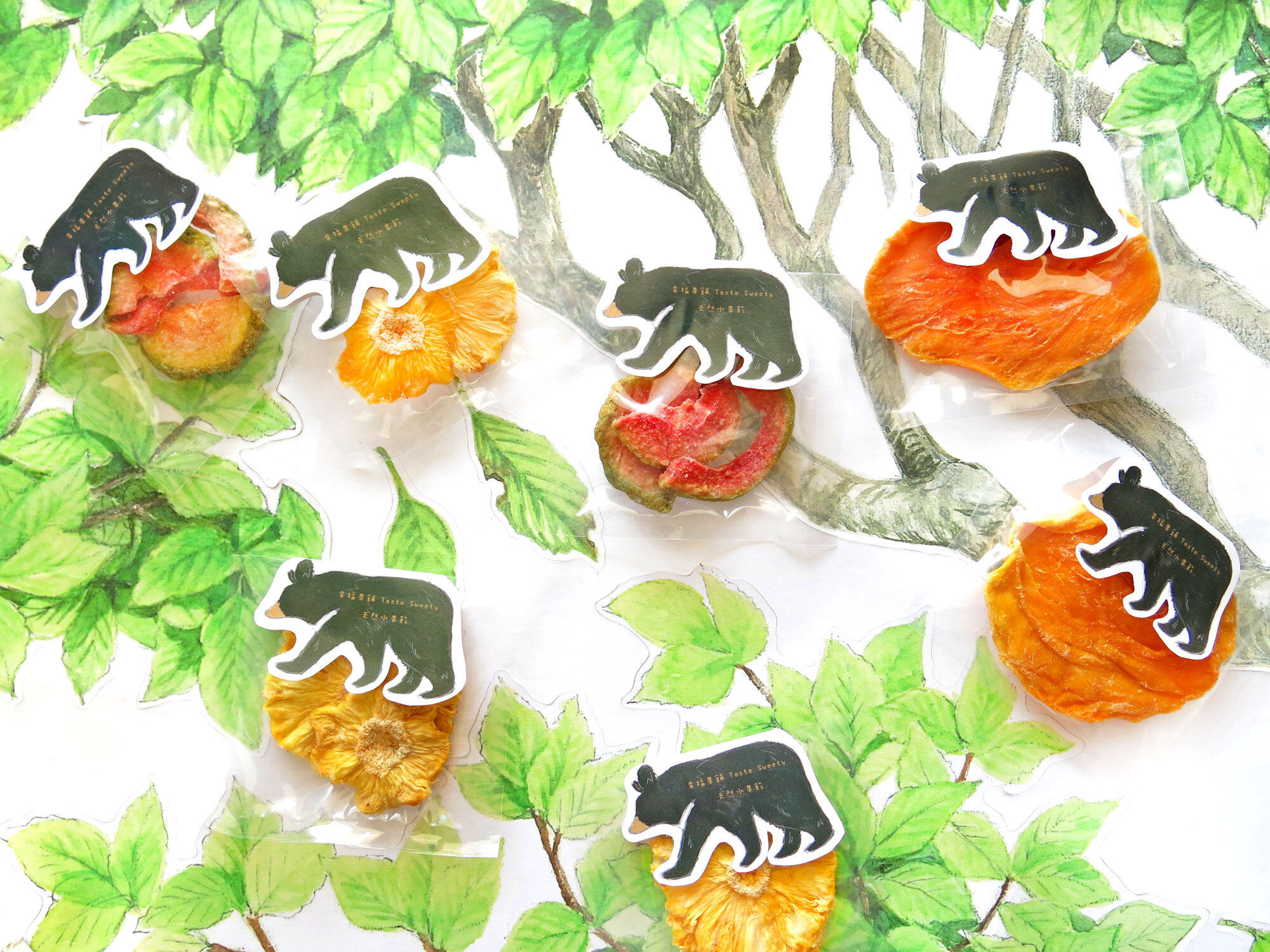 漫步熊小果乾-可愛包