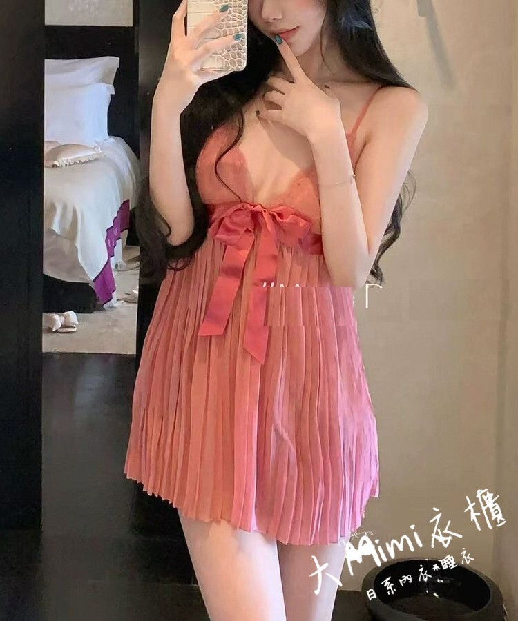 櫻粉夢語性感睡衣