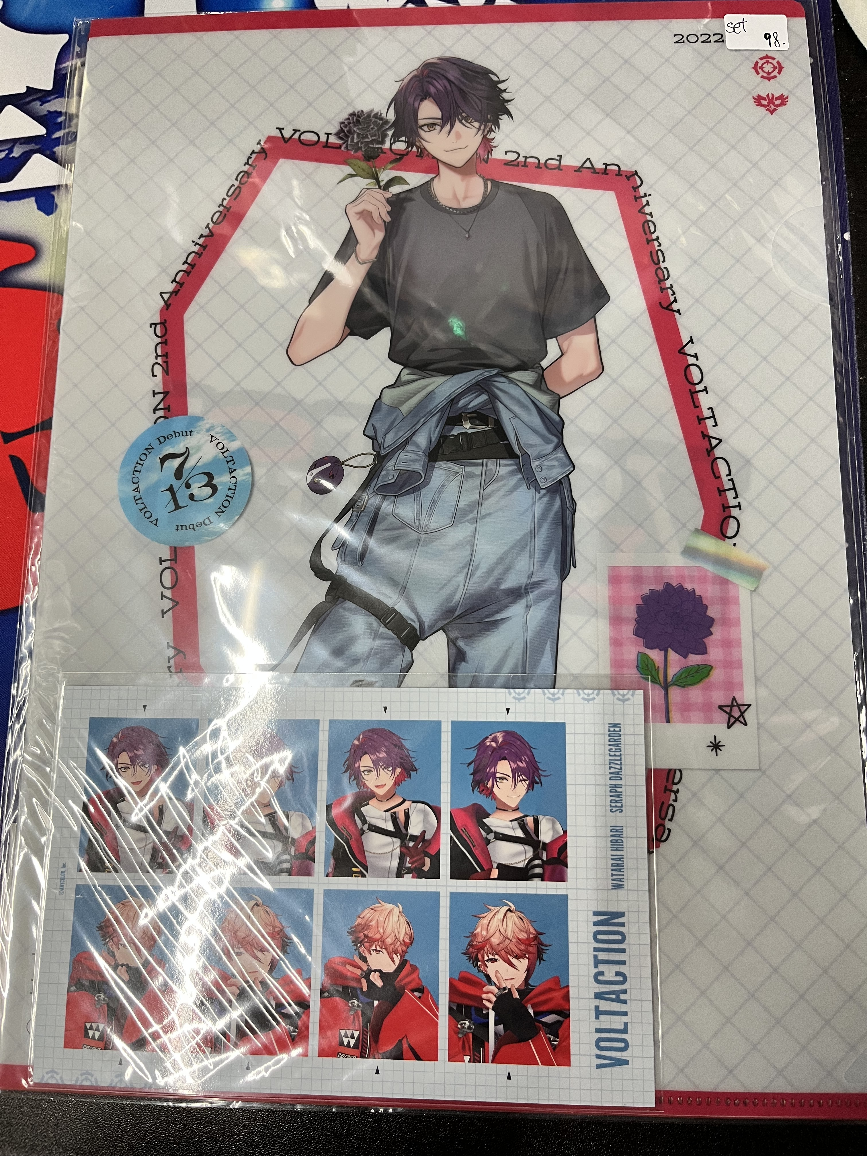 彩虹社 雲雀 SPRAPH 相卡 FILE  SET#331