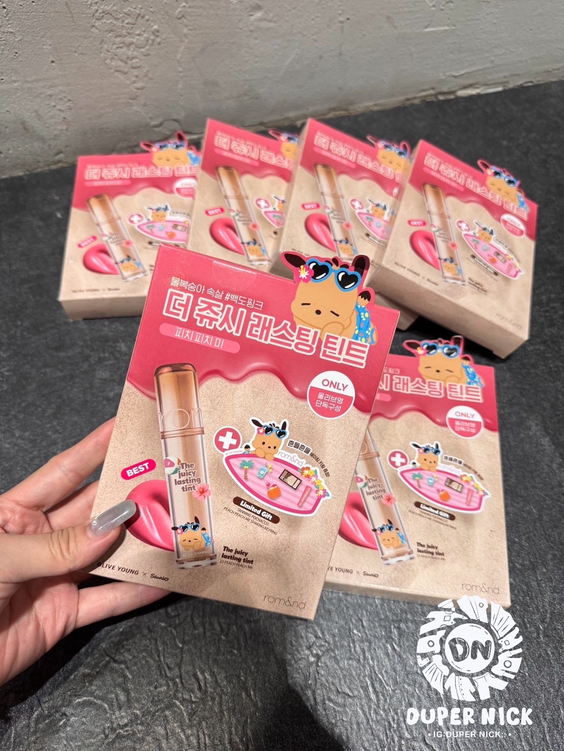 Romand 帕恰狗限定聯名 果汁唇釉