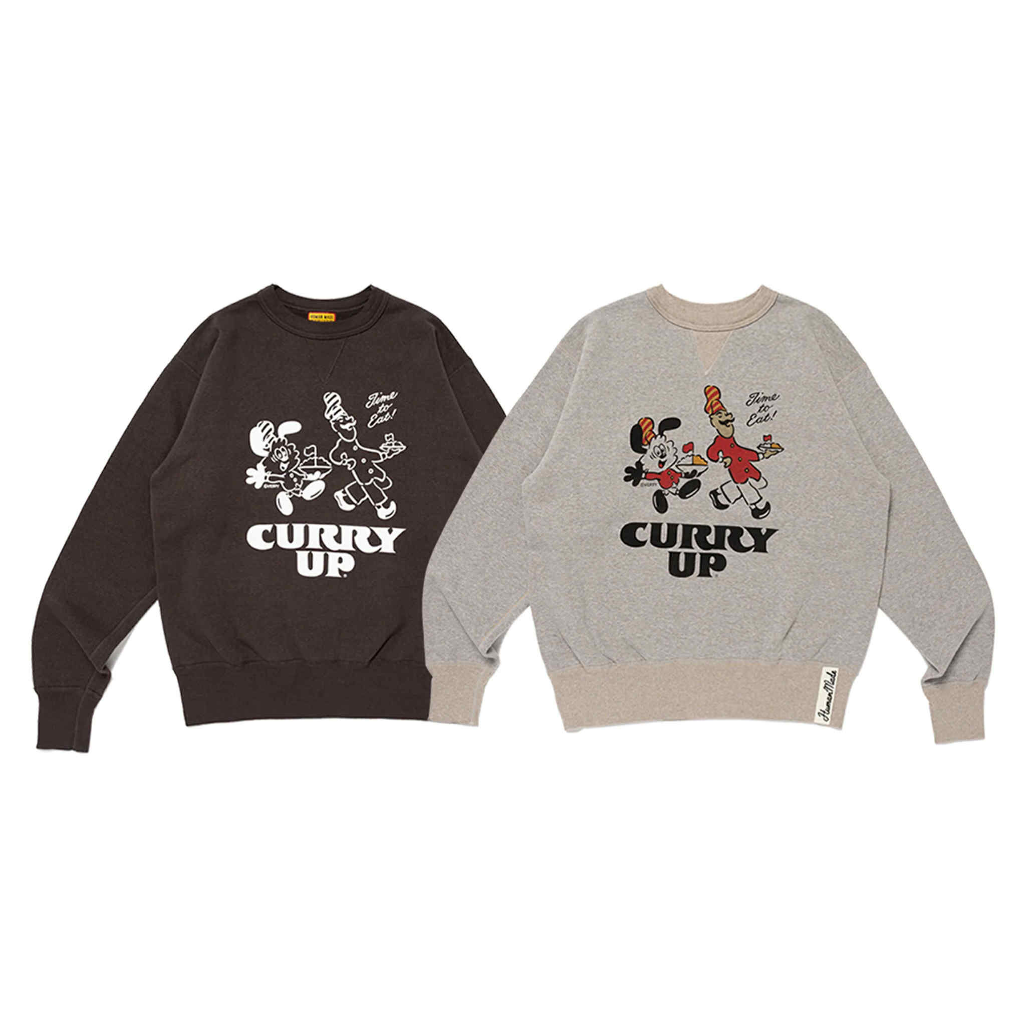 Curry Up X Verdy X Human Made Tsuriami Sweatshirt