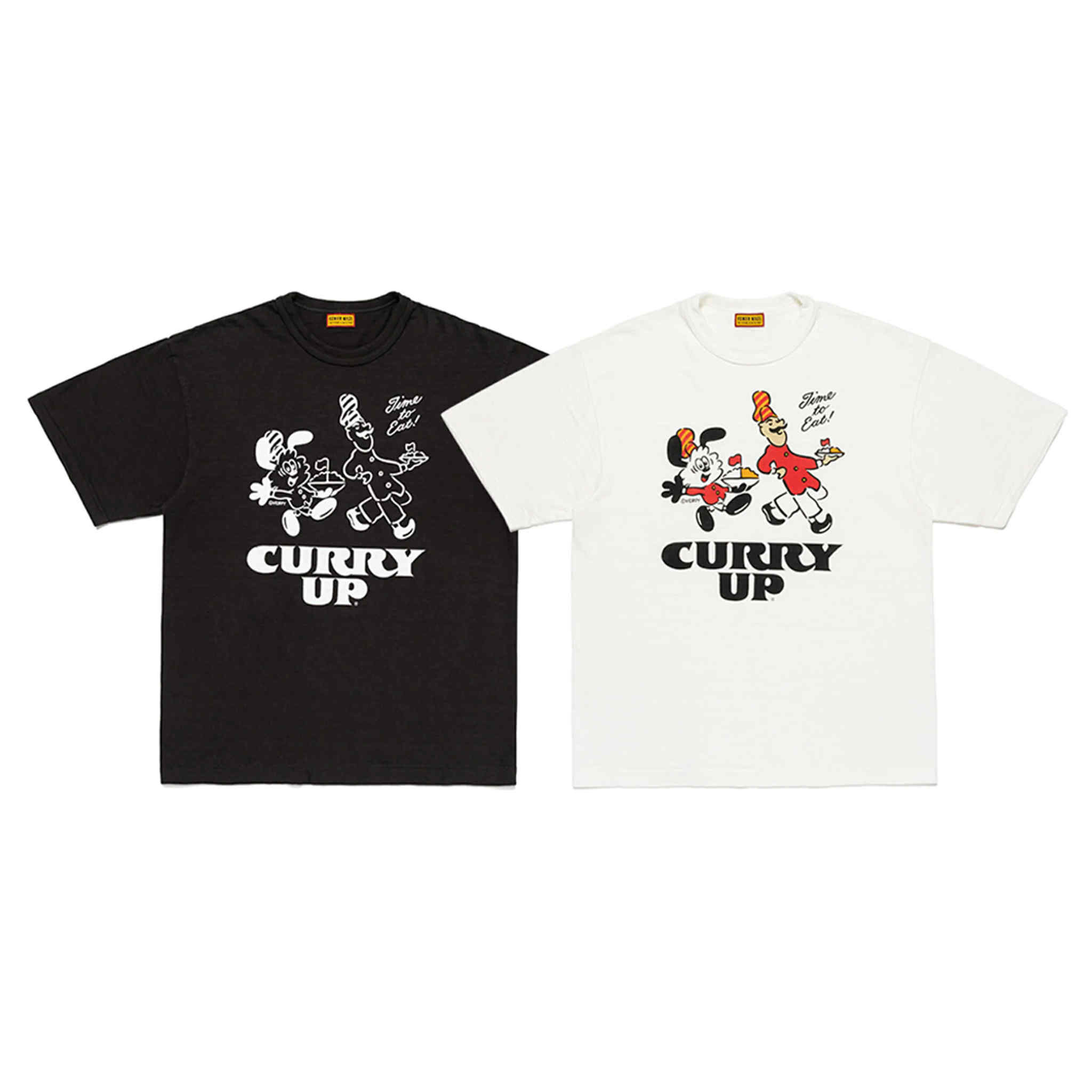 Curry Up x Verdy x Human Made Graphic Tee