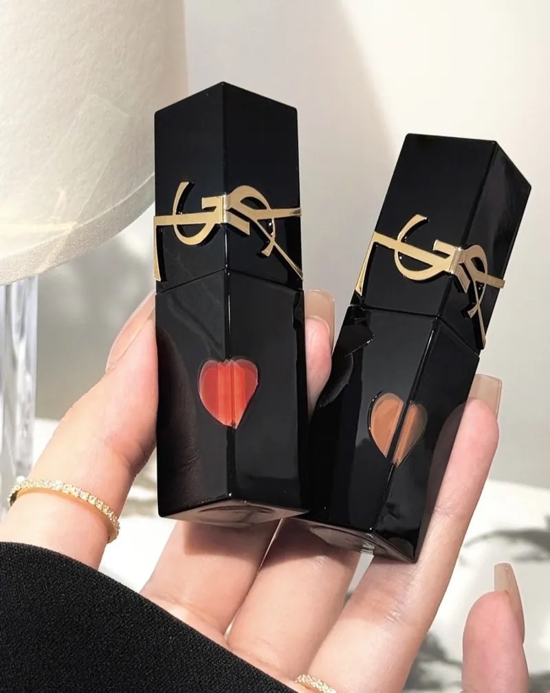YSL 愛心限定包裝 鏡面唇釉 (現貨)