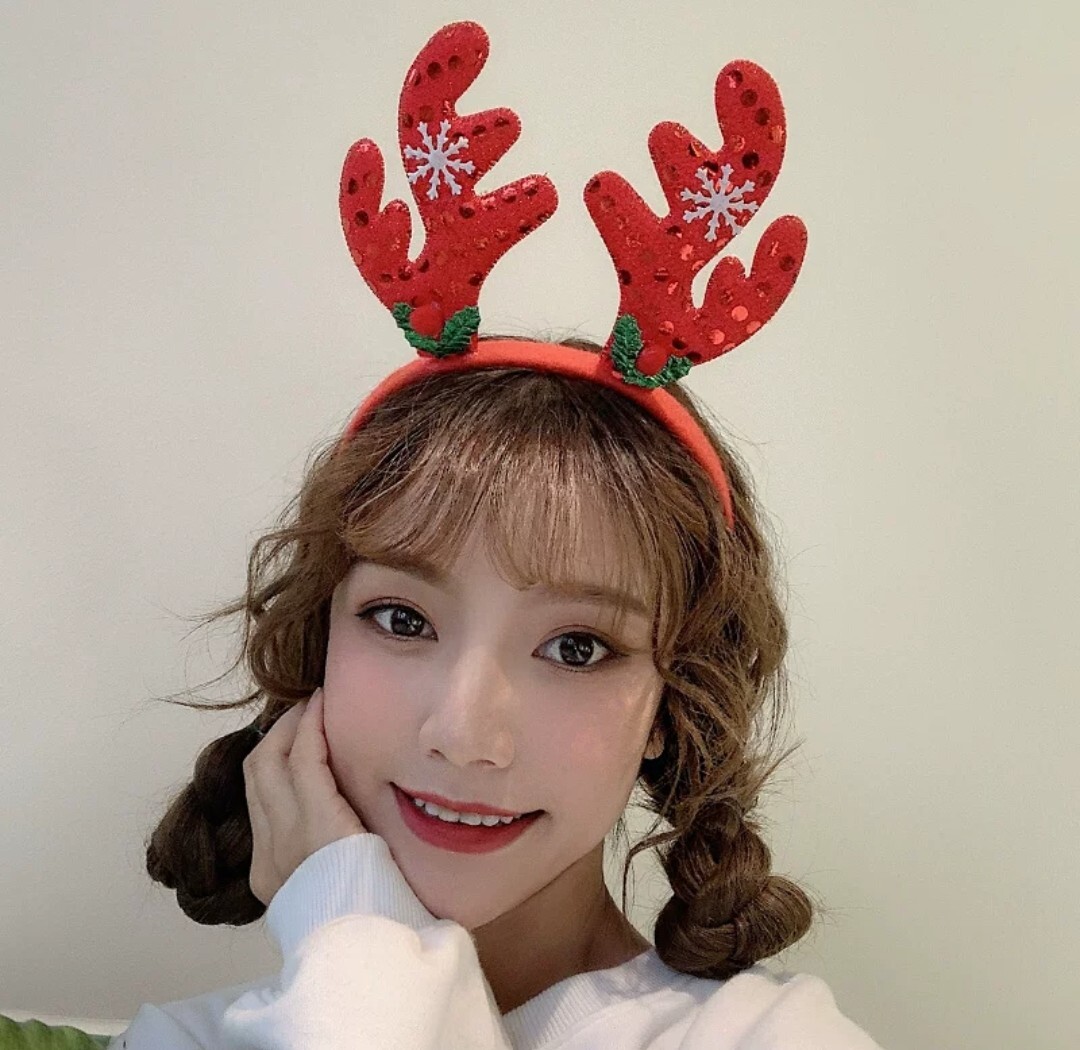 歡樂聖誕裝飾髮箍