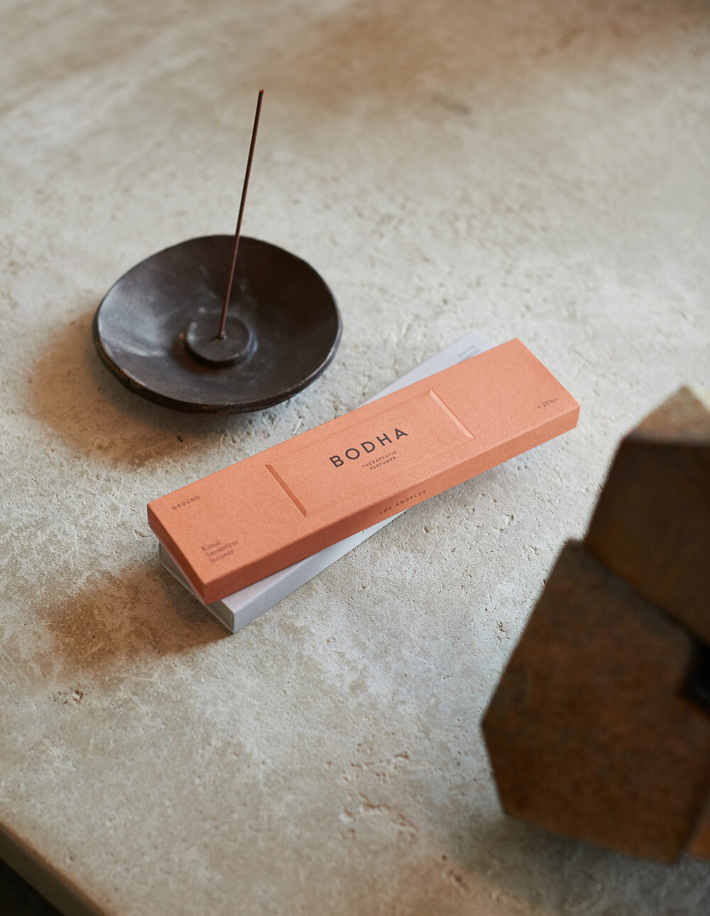 BODHA 無煙線香＿大地＿安定情緒、回歸平靜