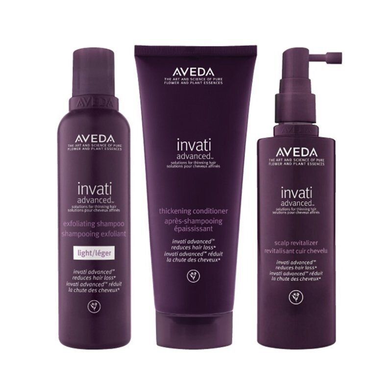 Aveda invati advanced set 女士專用 減少掉髮系列套裝 [平行進口 018084031476]