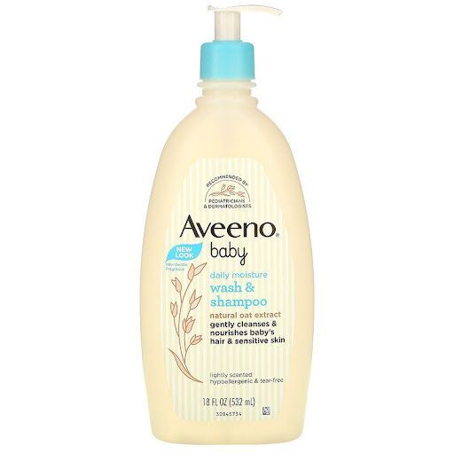 Baby Daily Moisture 嬰兒天然燕麥沐浴洗髮露 (平行進口)