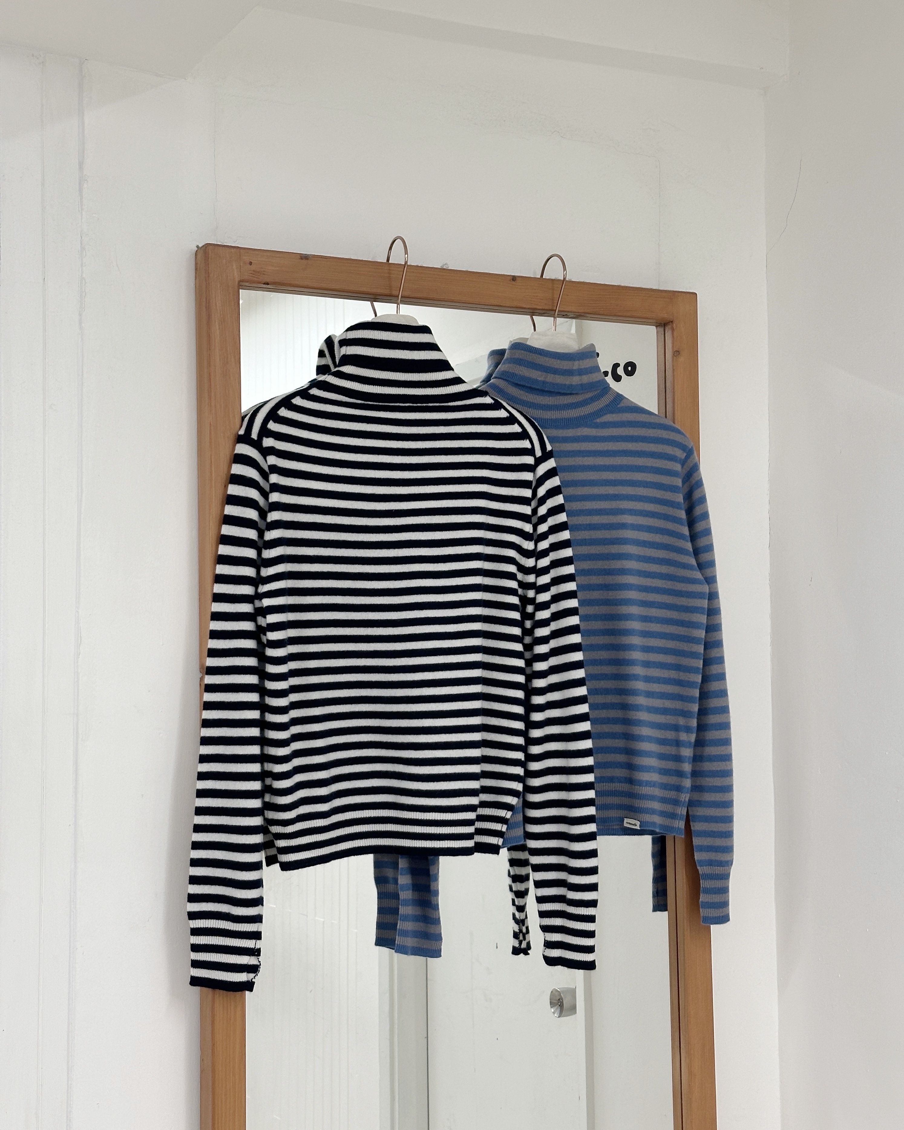 羅紋樽領針織打底