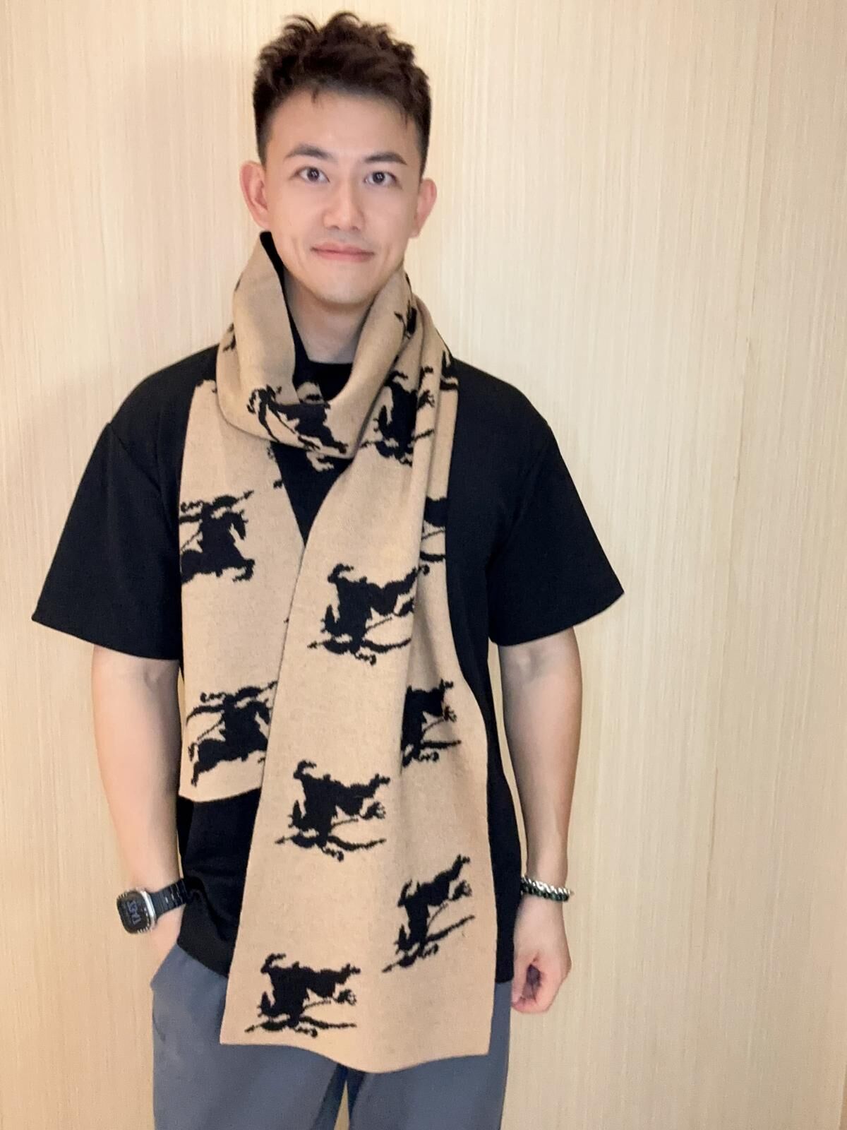 BBR 戰馬雙面圍巾 Scarf