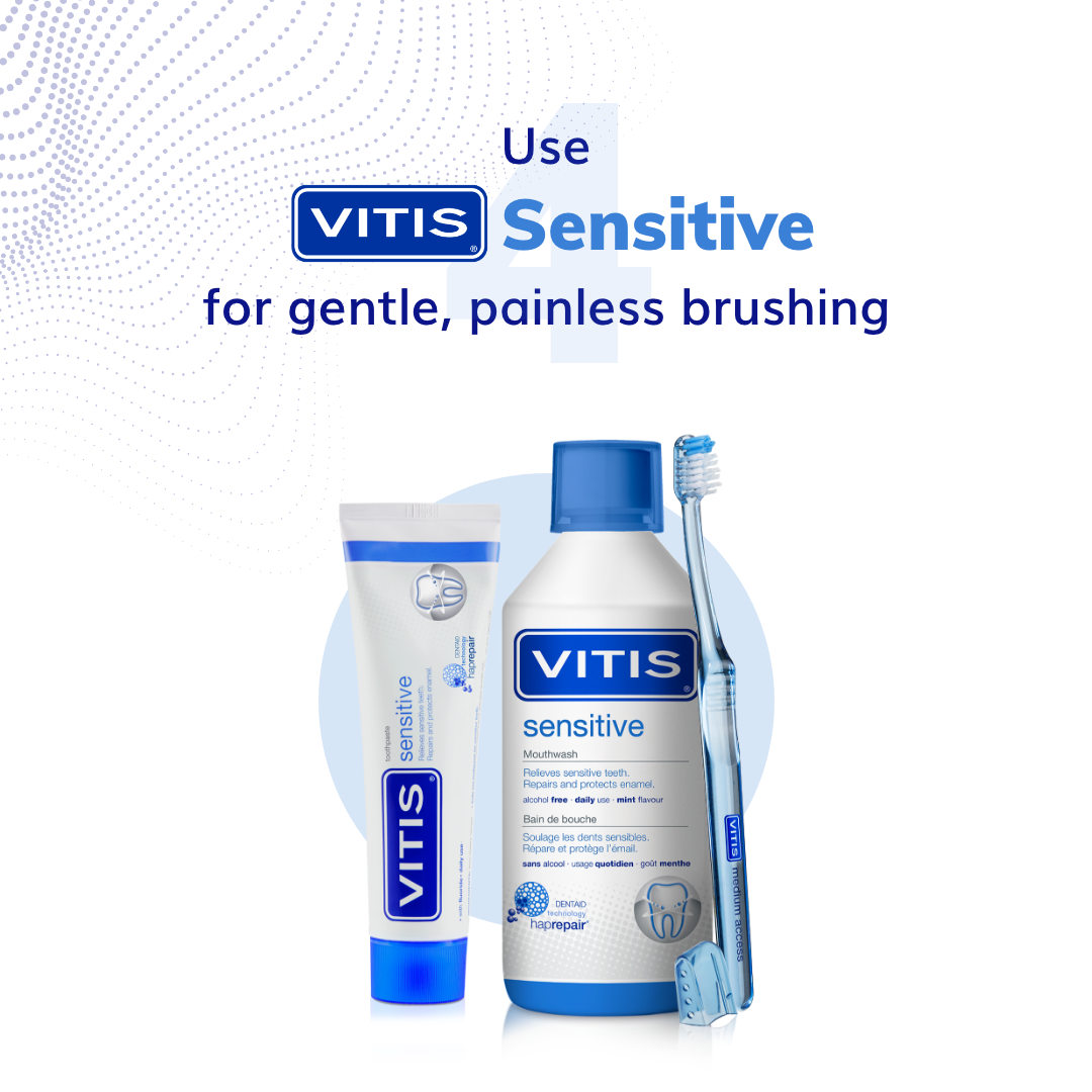 vitis,vitis 牙膏,敏感 牙齒牙膏, 牙齒敏感, 琺瑯質 牙膏, 牙痛舒緩, sensitive teeth, 牙齒痛, toothpaste, 牙膏品牌, 牙醫推薦, 牙膏氟,  oral care brands