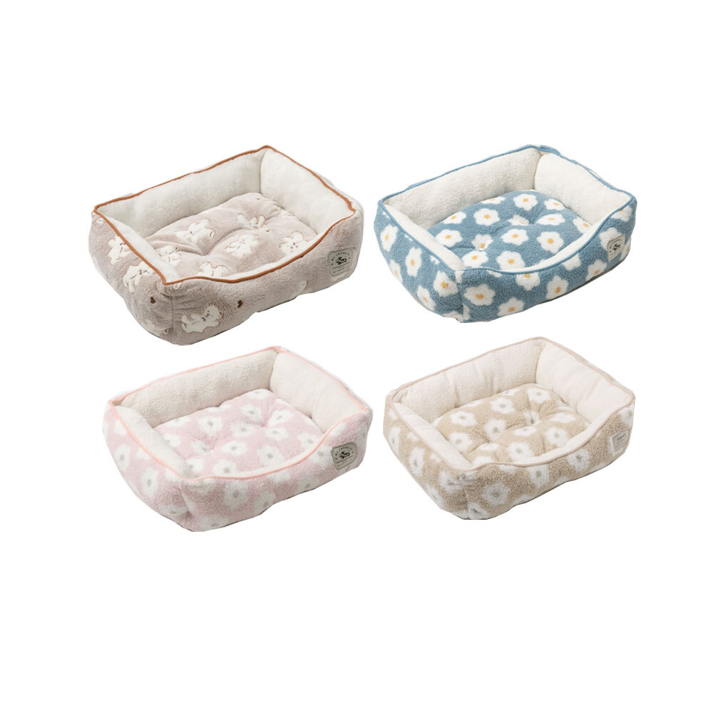 DF 暖綿綿方形睡床 寵物睡床 保暖床