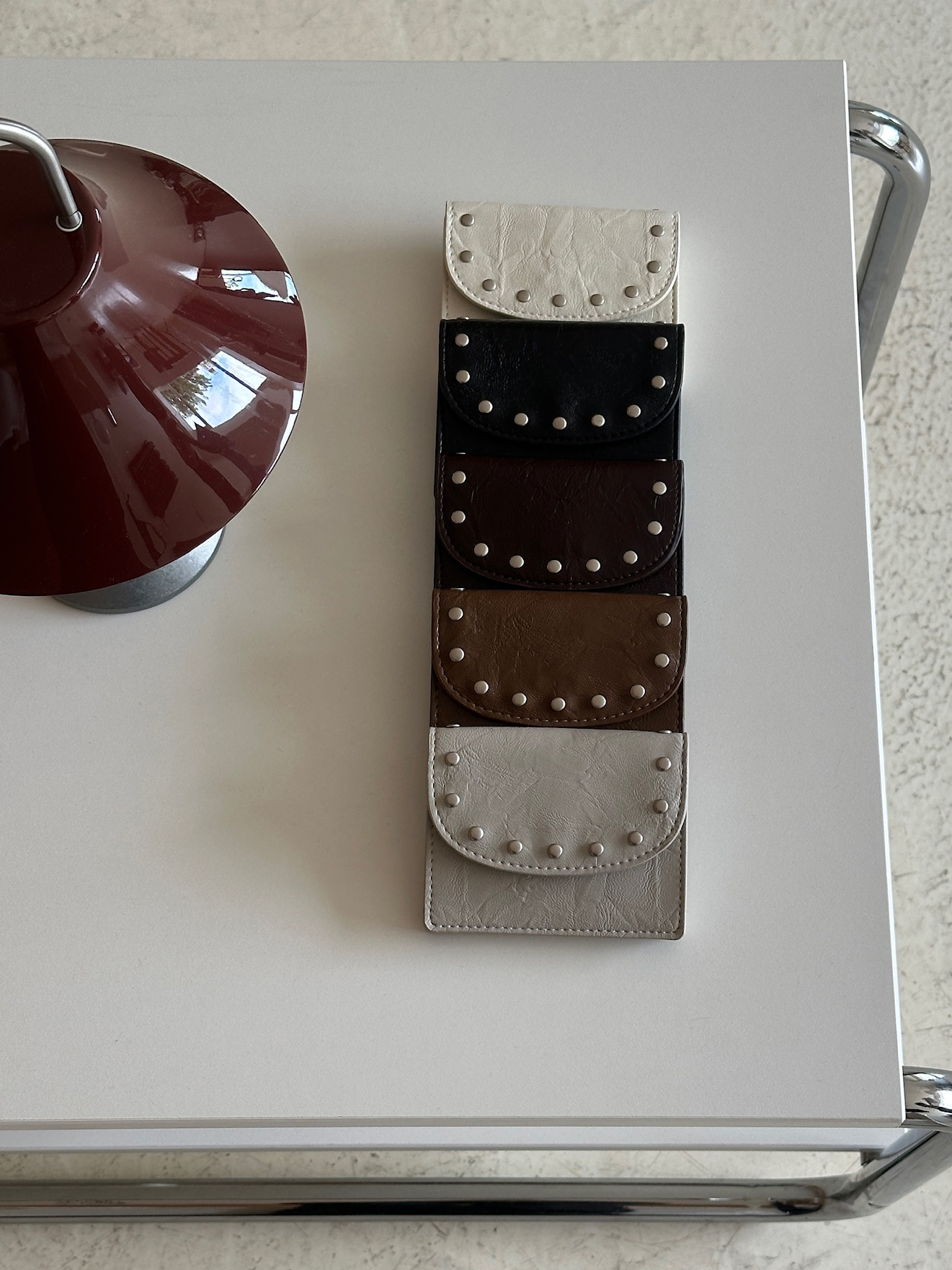 Moon Stud Wallet #零錢包