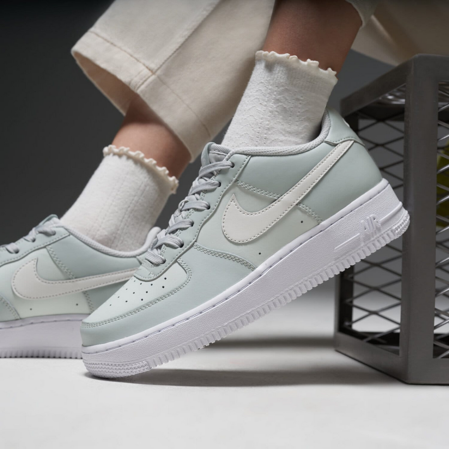 【預訂】NIKE AIR FORCE 1 灰綠-GS