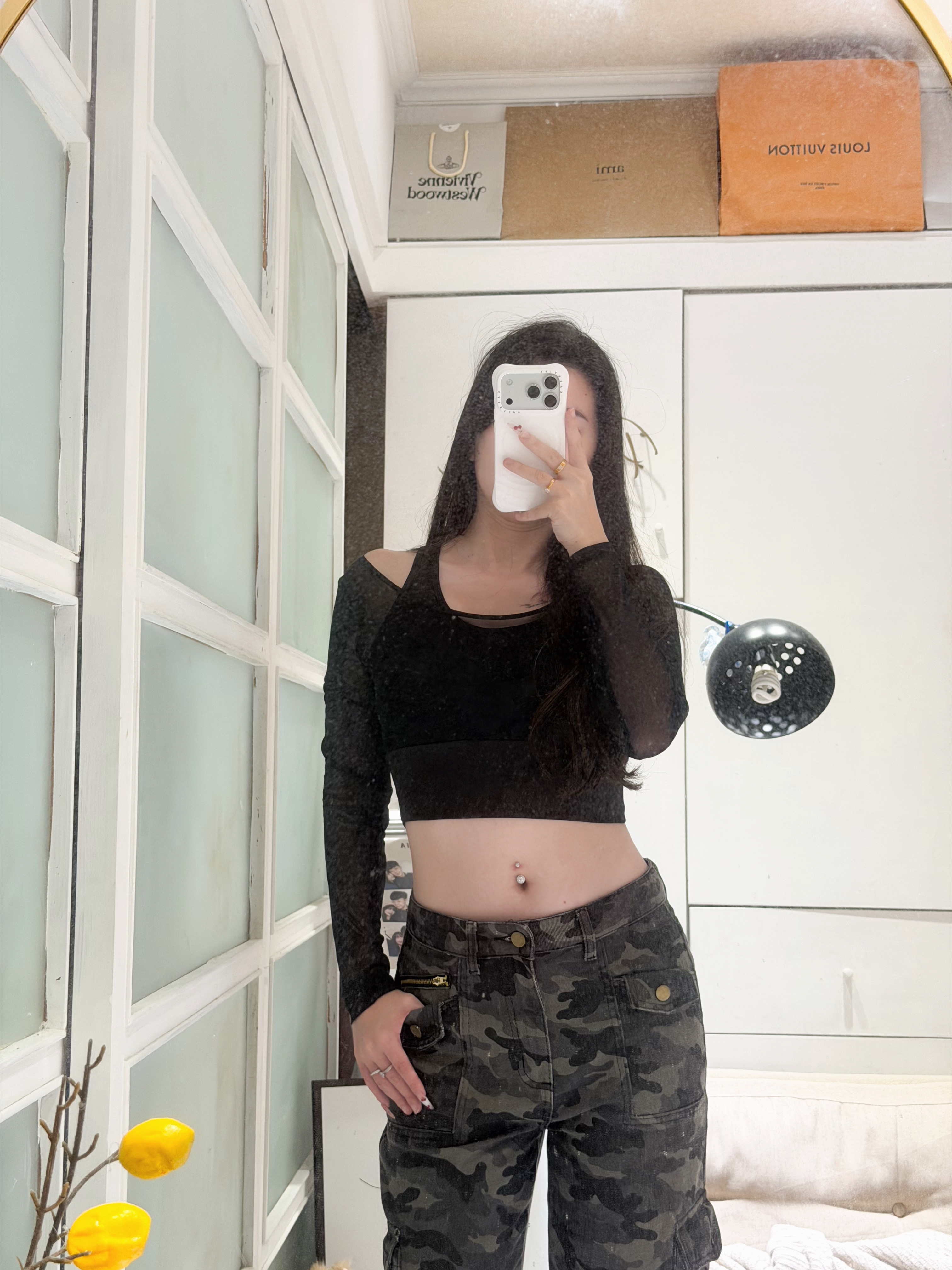 網紗美背假兩件瑜伽服🧘