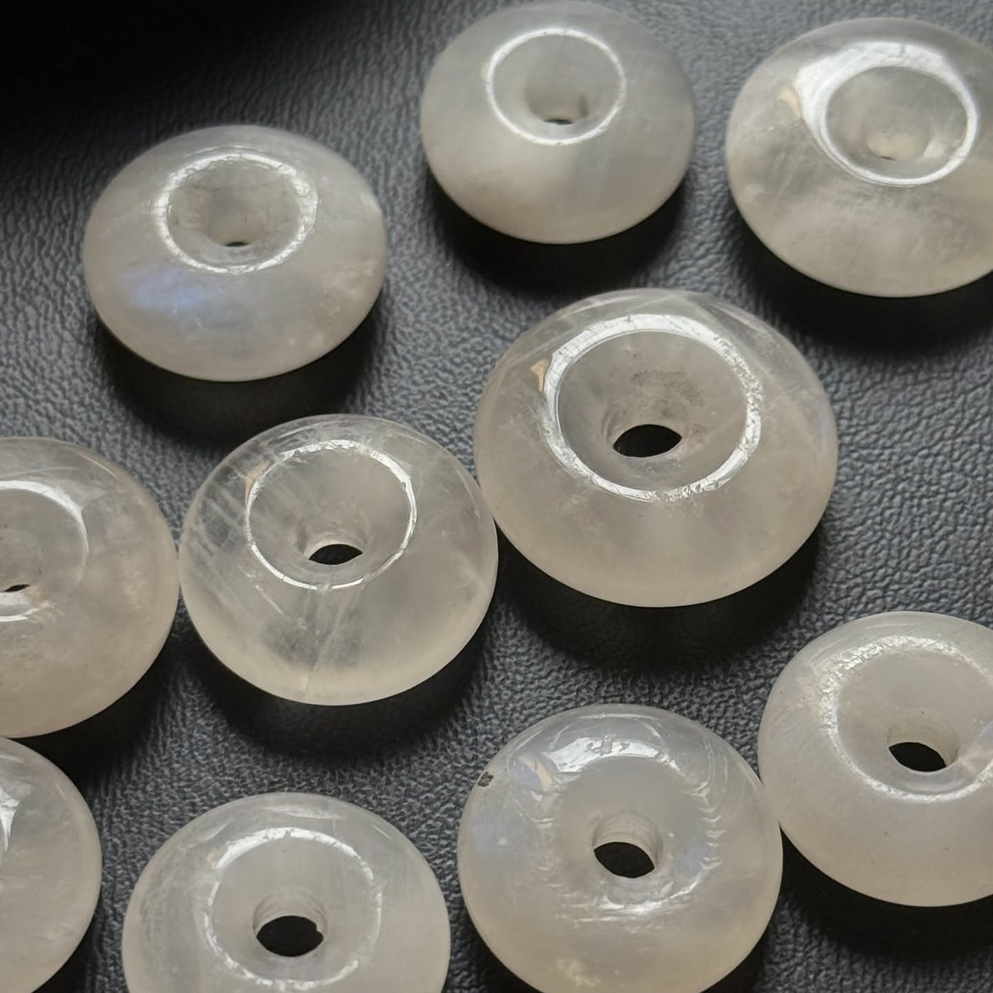 [原石] 月光石 平安扣