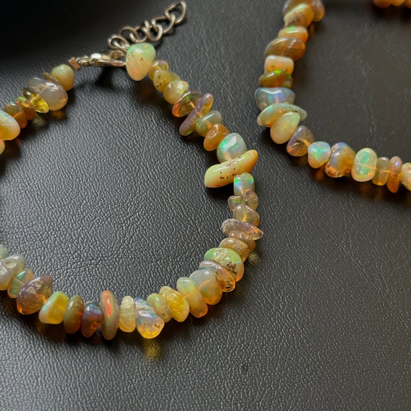 [原石] 衣索比亞蛋白石 手鍊