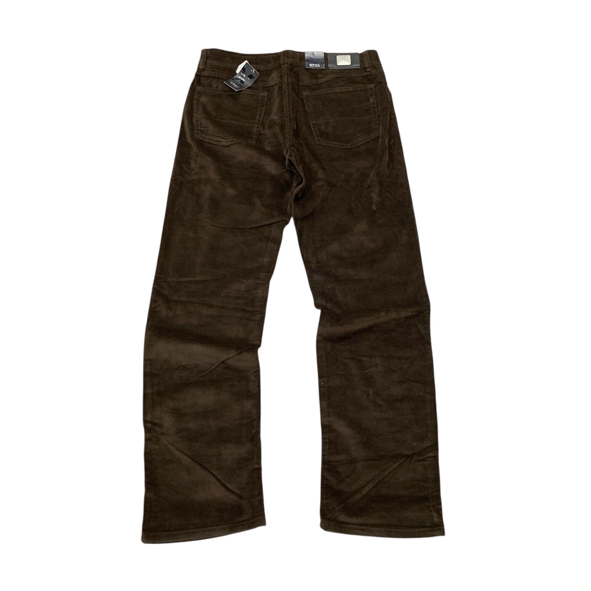限時清倉價!!! 全新BRAX 男士啡色燈芯絨長褲 US 34碼 205011 1525 CESAR #BRAND NEW #香榭站正品