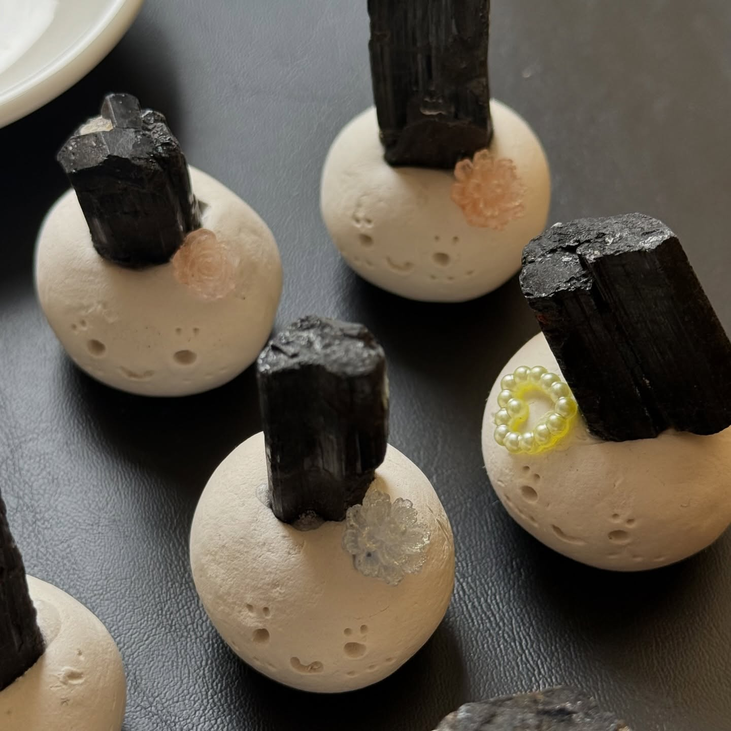 [原石] 黑碧璽 小晶靈 擺件