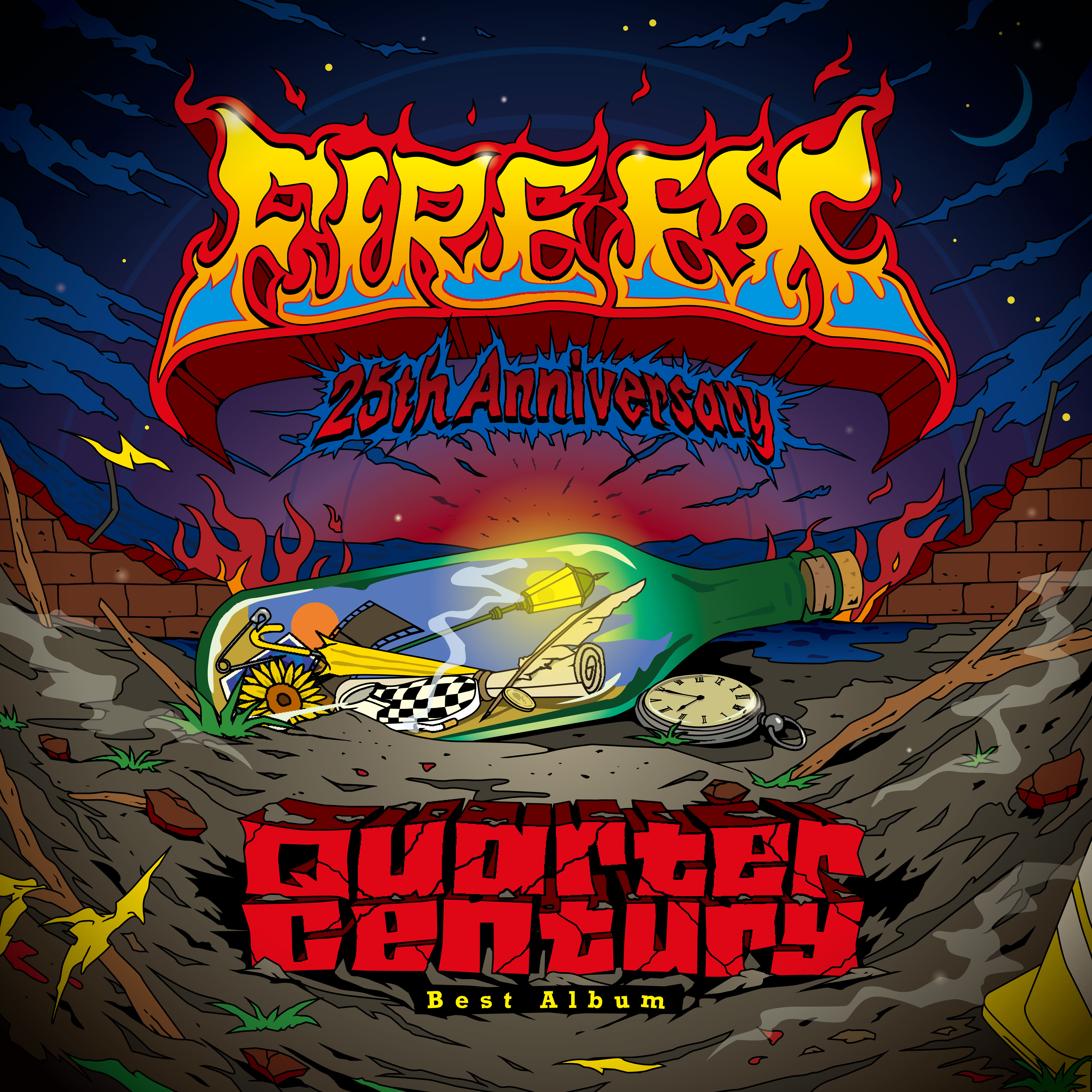 【滅火器 Fire EX.】Fire EX. 25th Anniversary《Quarter Century》Best Album 紀念日盤