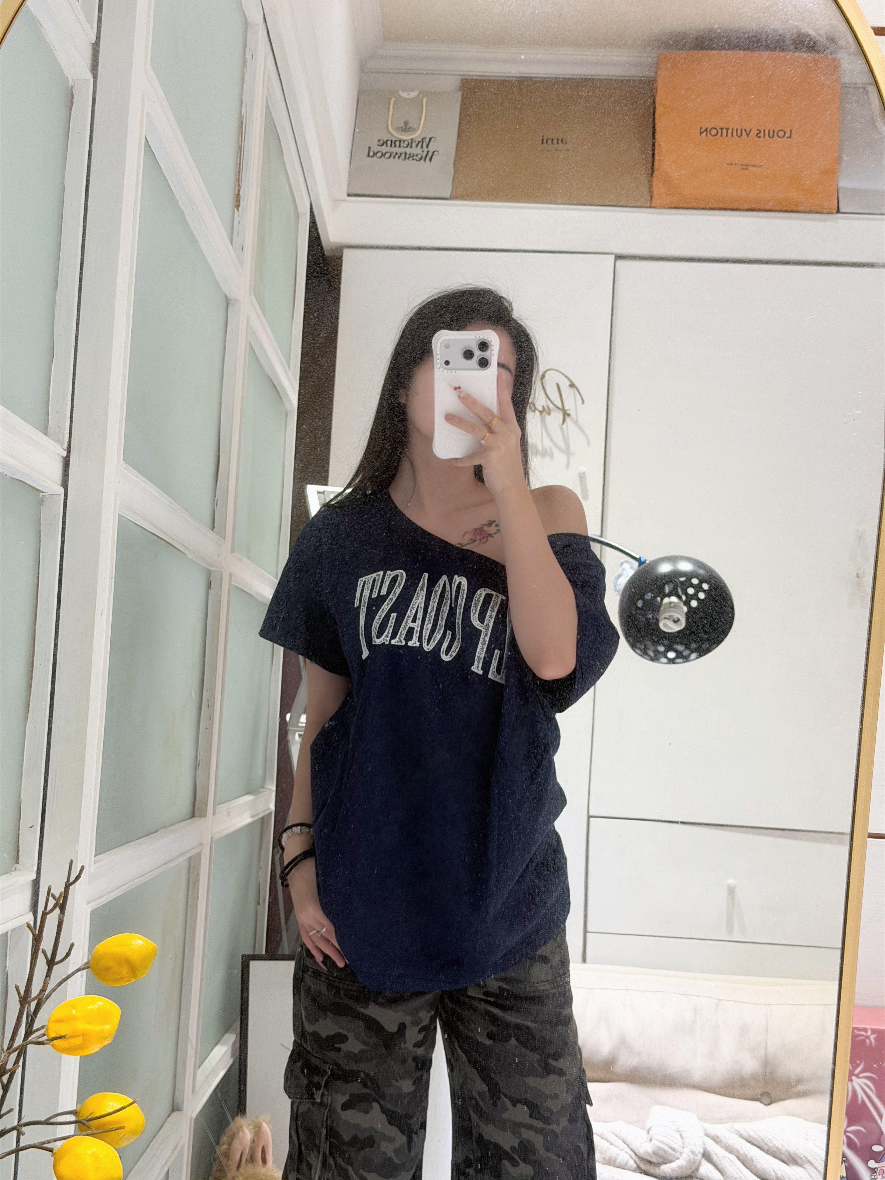 美式斜肩字母衣🇺🇸