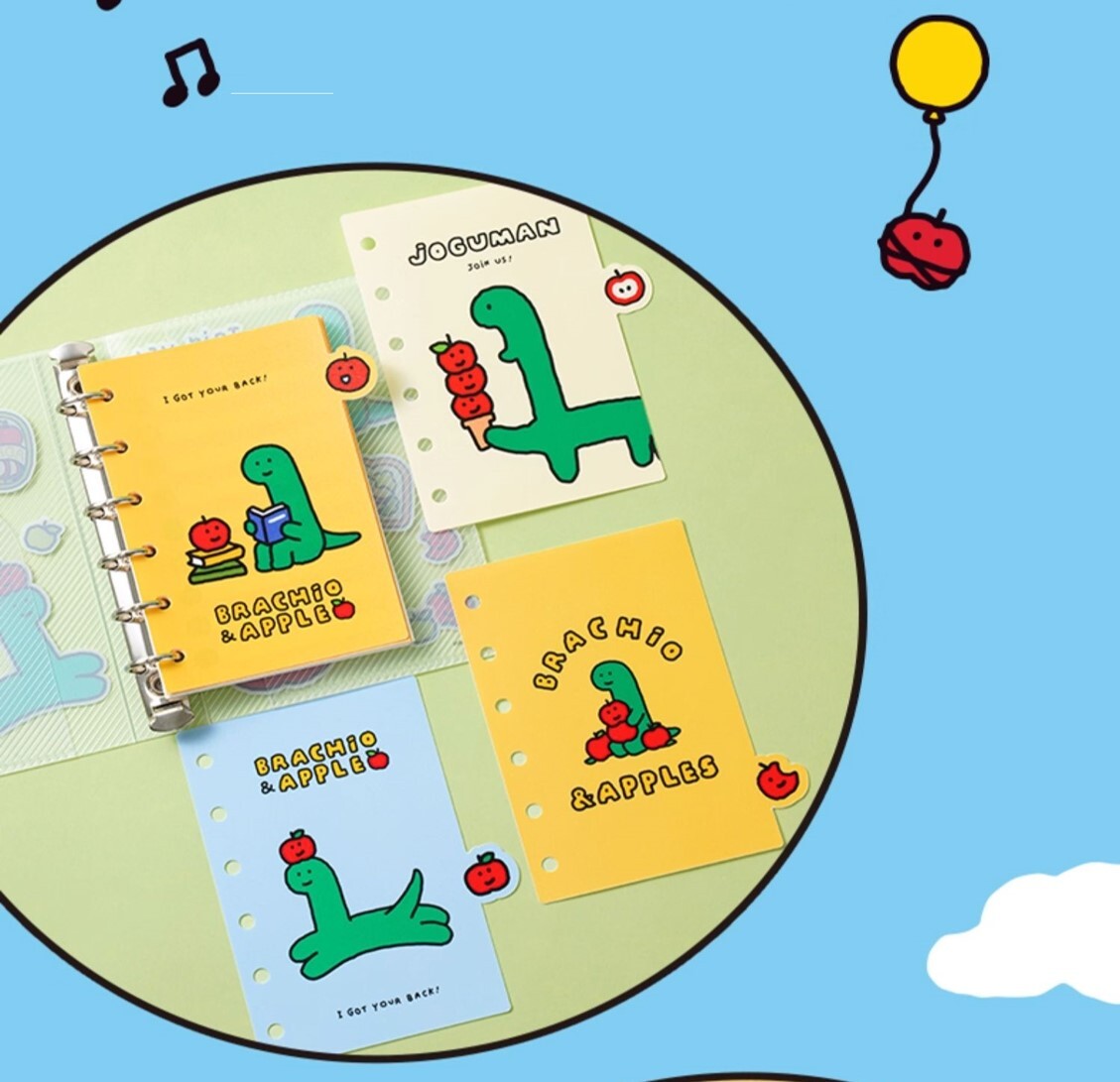 JOGUMAN 療癒系恐龍|記事簿 備忘簿 日記本