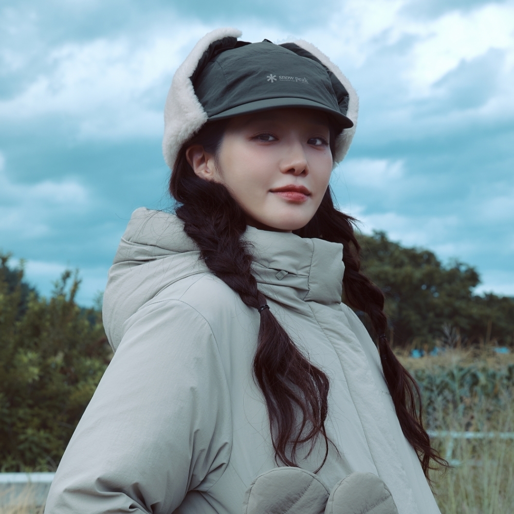 【現貨】snow peak Merino Wool Primaloft Padding Earflap Cap 美麗諾羊毛 PrimaLoft 加厚 保暖 飛耳帽 S25WUFCP57