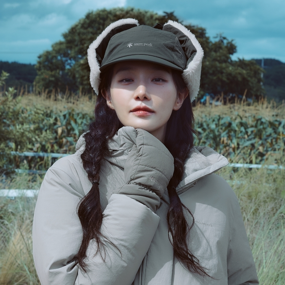【現貨】snow peak Merino Wool Primaloft Padding Earflap Cap 美麗諾羊毛 PrimaLoft 加厚 保暖 飛耳帽 S25WUFCP57