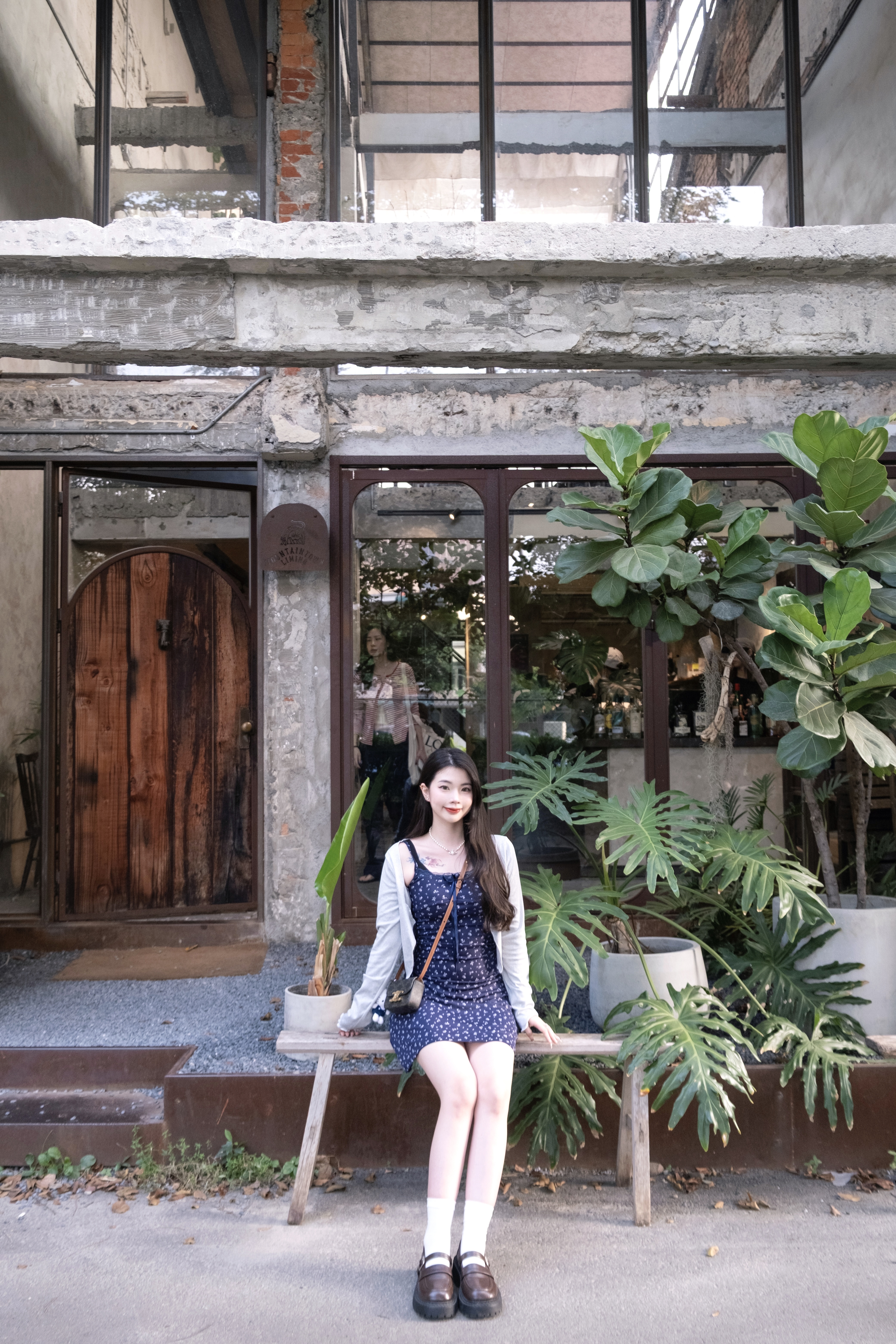 法式碎花🌸罩衫吊帶洋