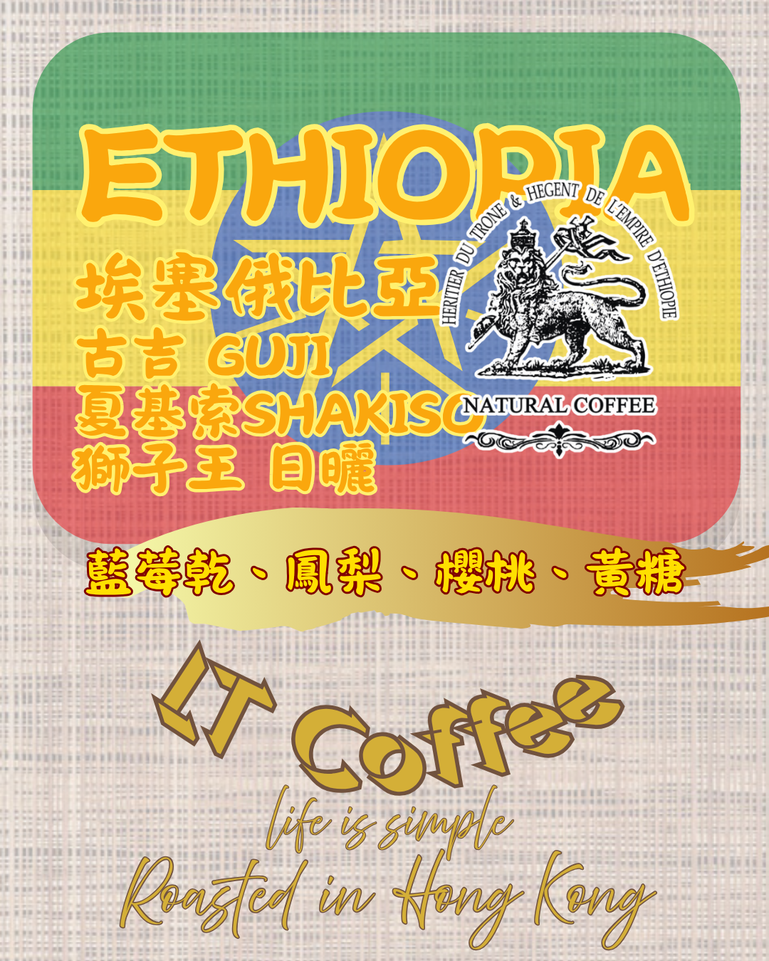 埃塞俄比亞 古吉 獅子王🦁