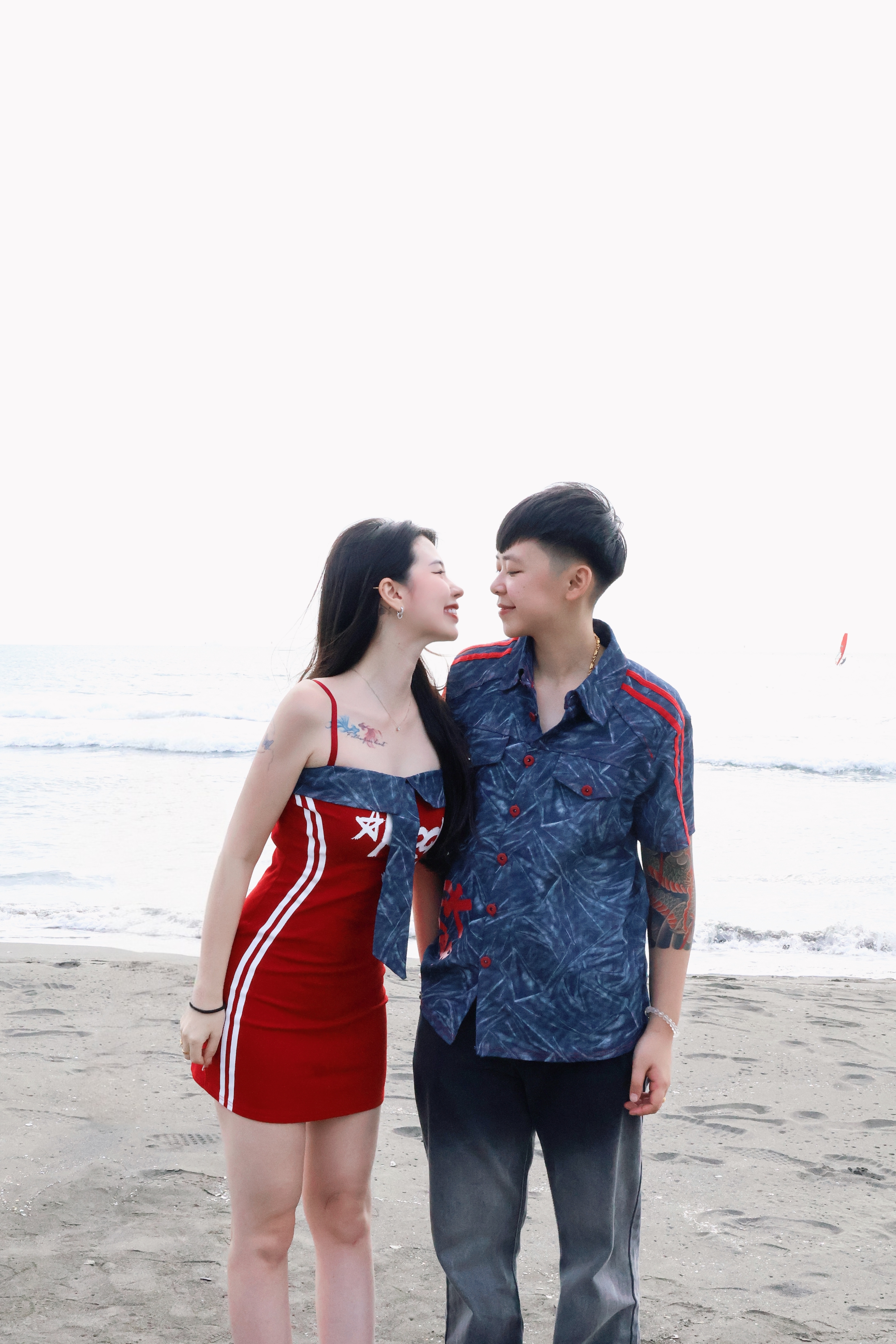 港風牛仔情侶衣🍷