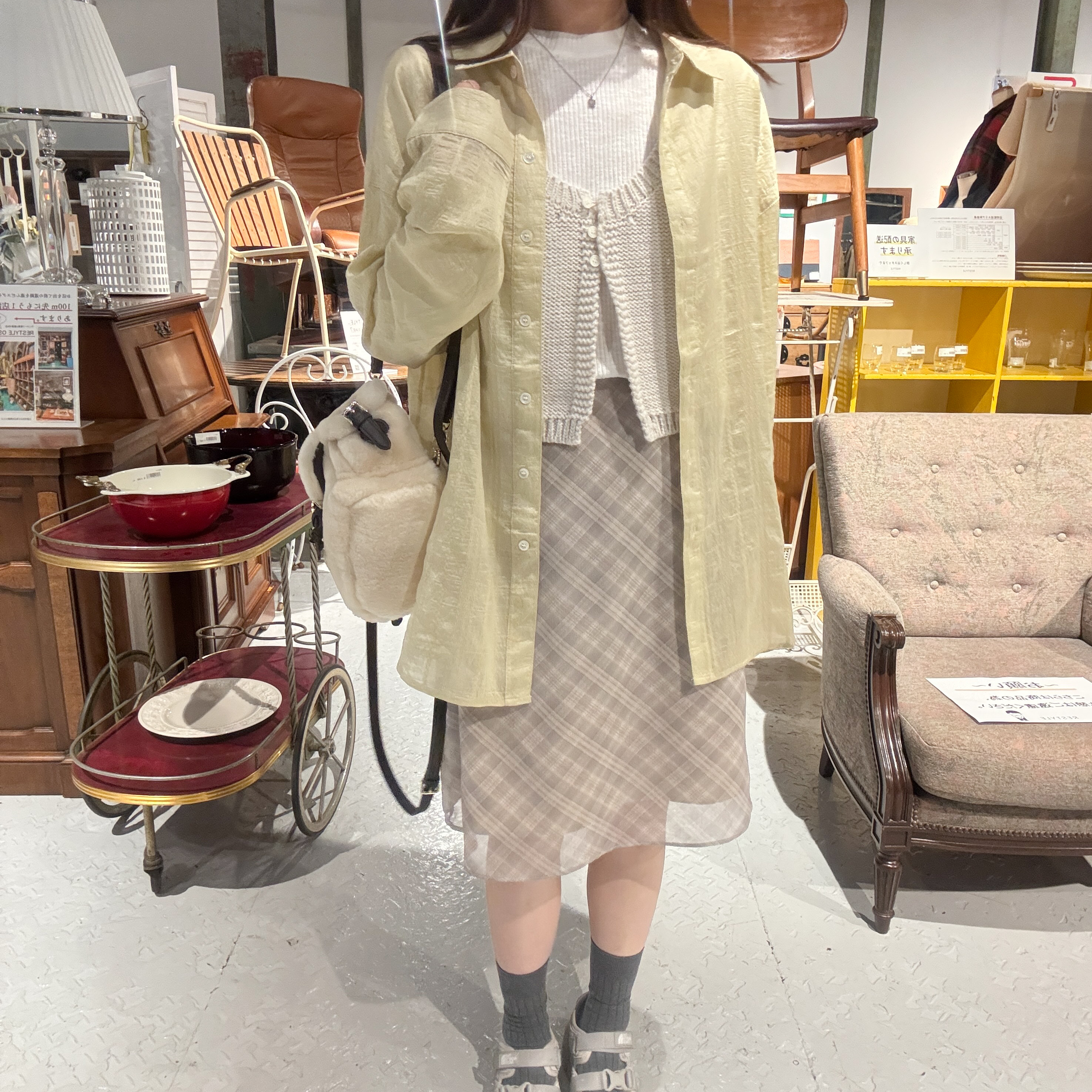 糖果色oversize恤衫