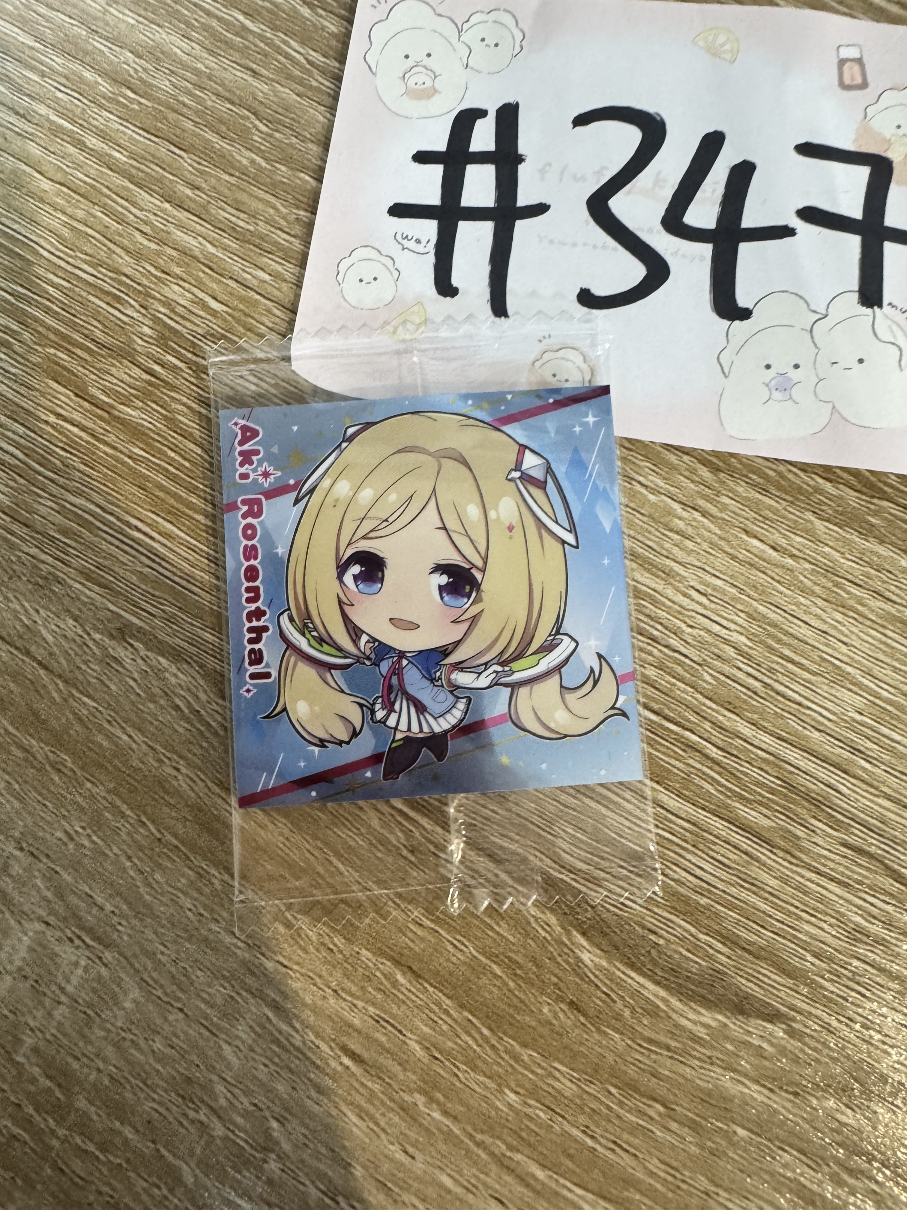 Hololive AKI 貼紙 #347