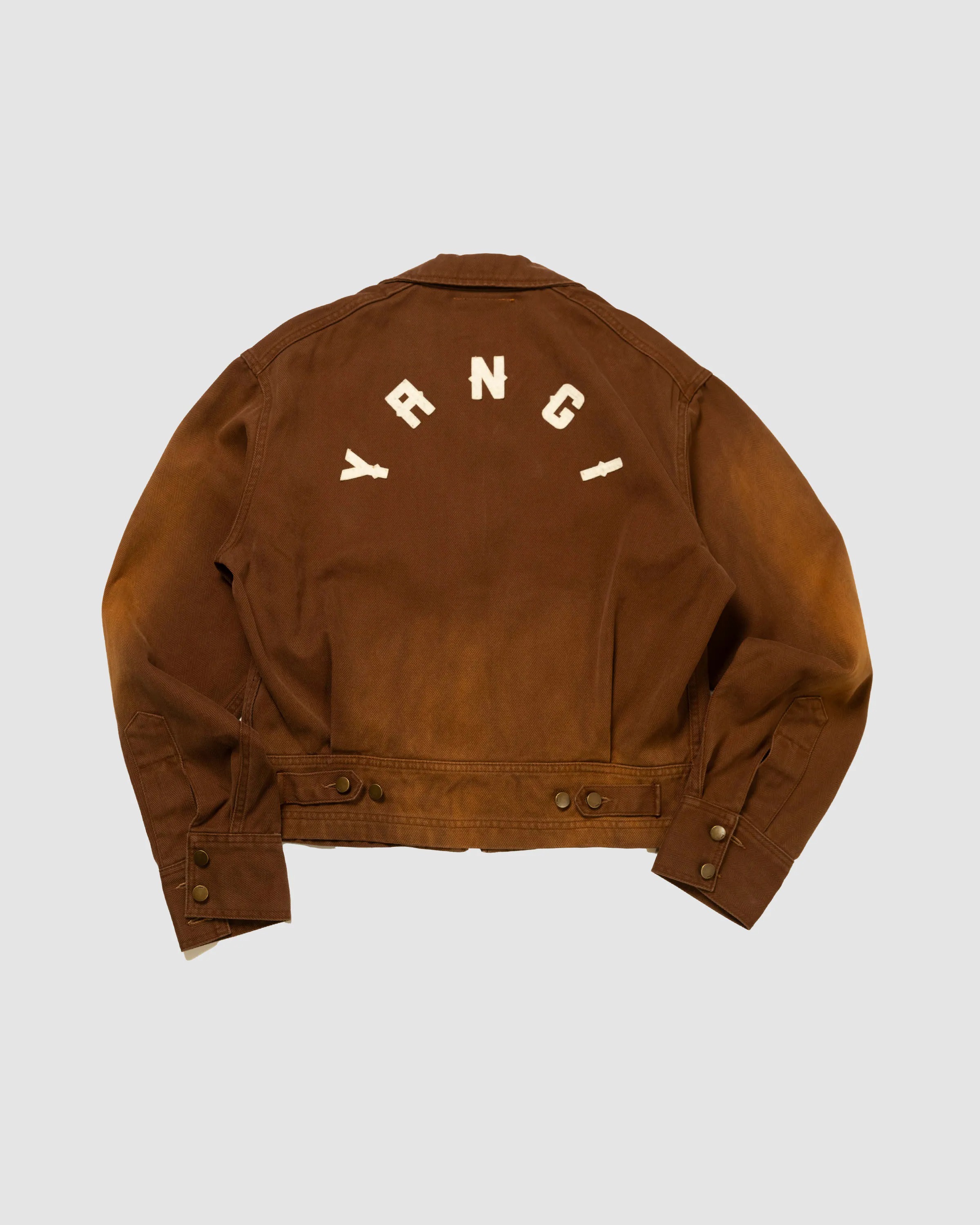 YANGI Faded Work Jacket