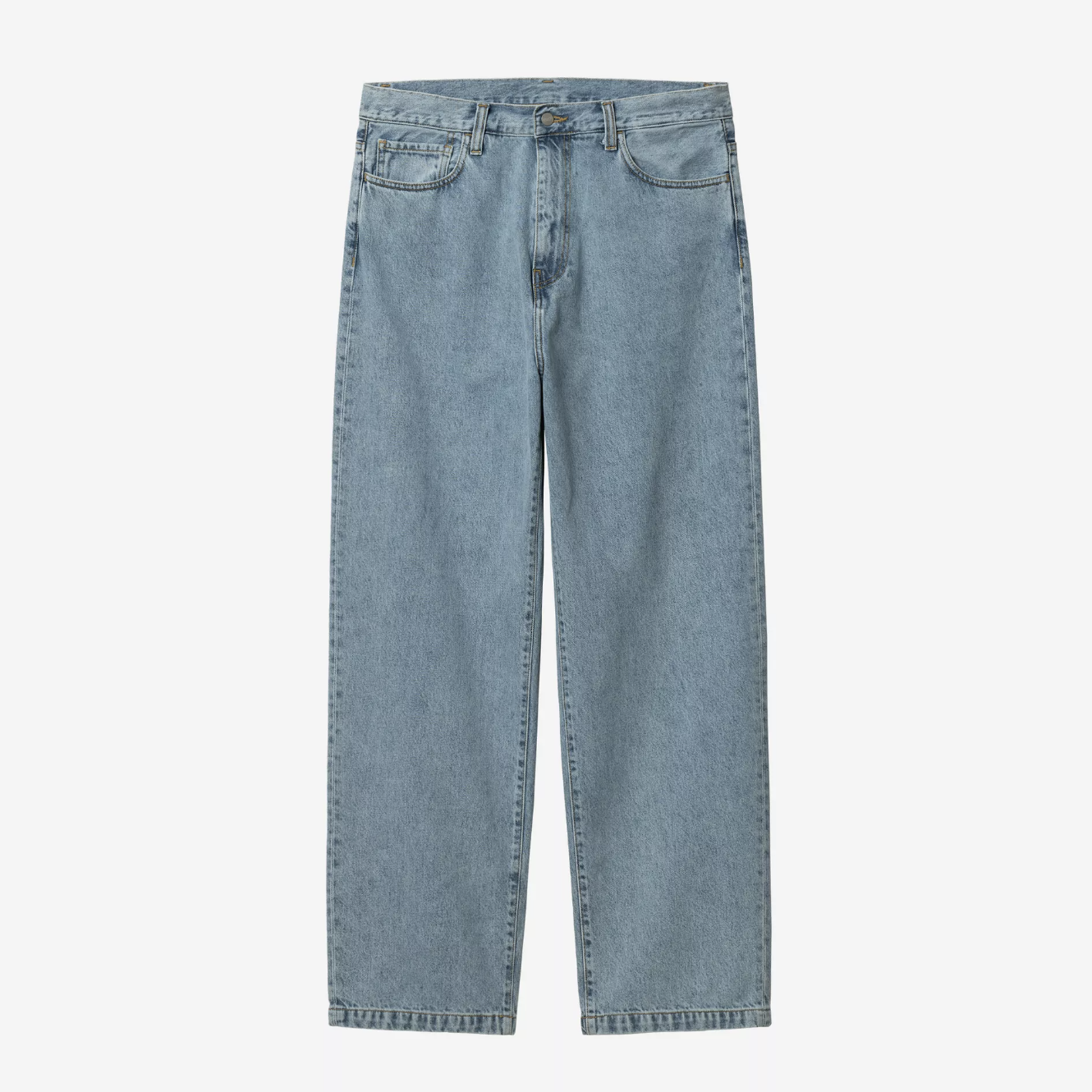 -(B2d02)-CARHARTT WIP LANDON PANT BLUE BLEACHED 蘭登褲 淺藍 -I030468-0135