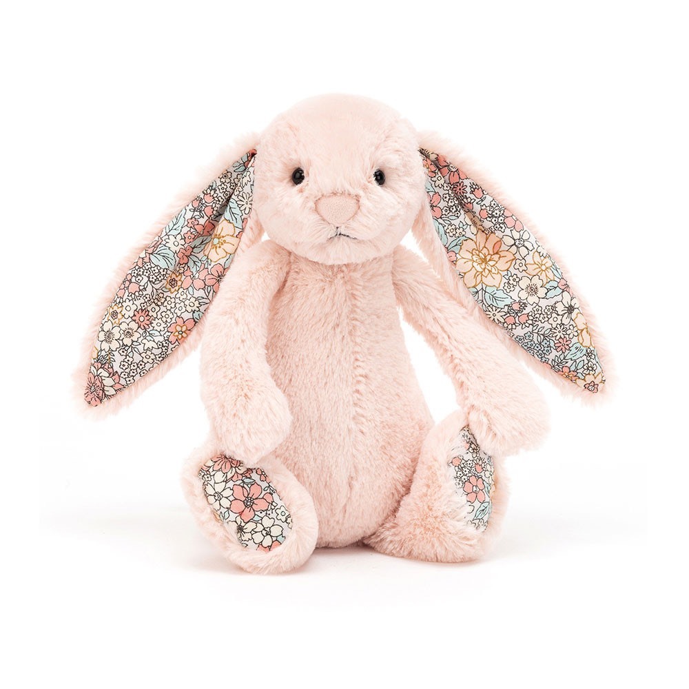 英國 JELLYCAT Blossom bunny soft toy medium 27cm 粉色 碎花