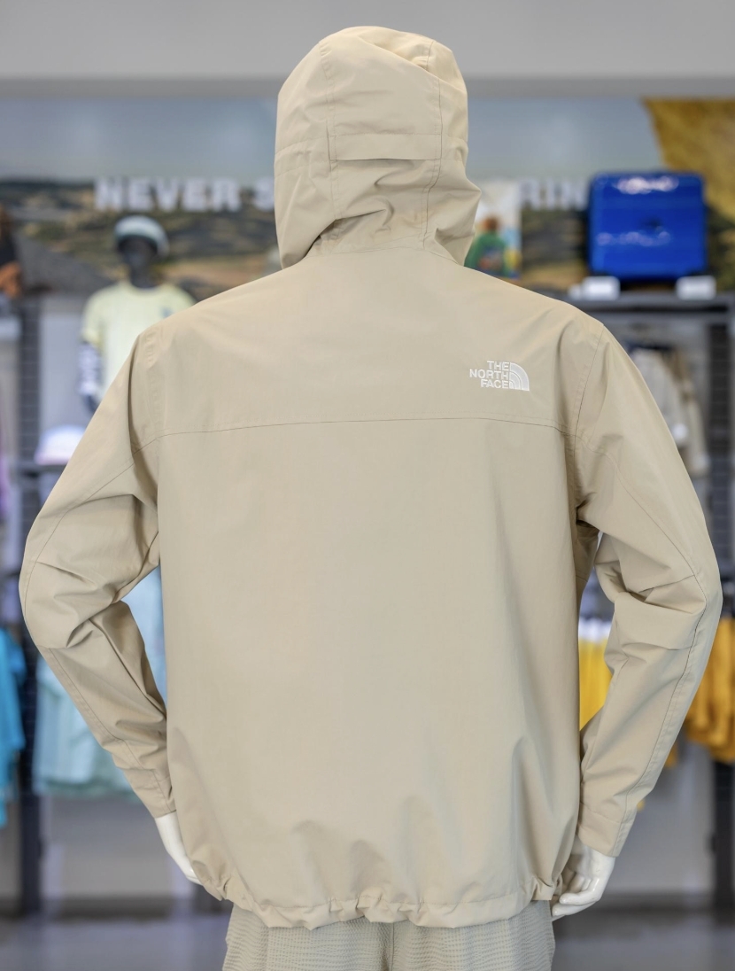 【OWN】The North Face 連帽外套 工裝 多口袋 黑標 防風 防水 DRYVENT 不分男女 卡其