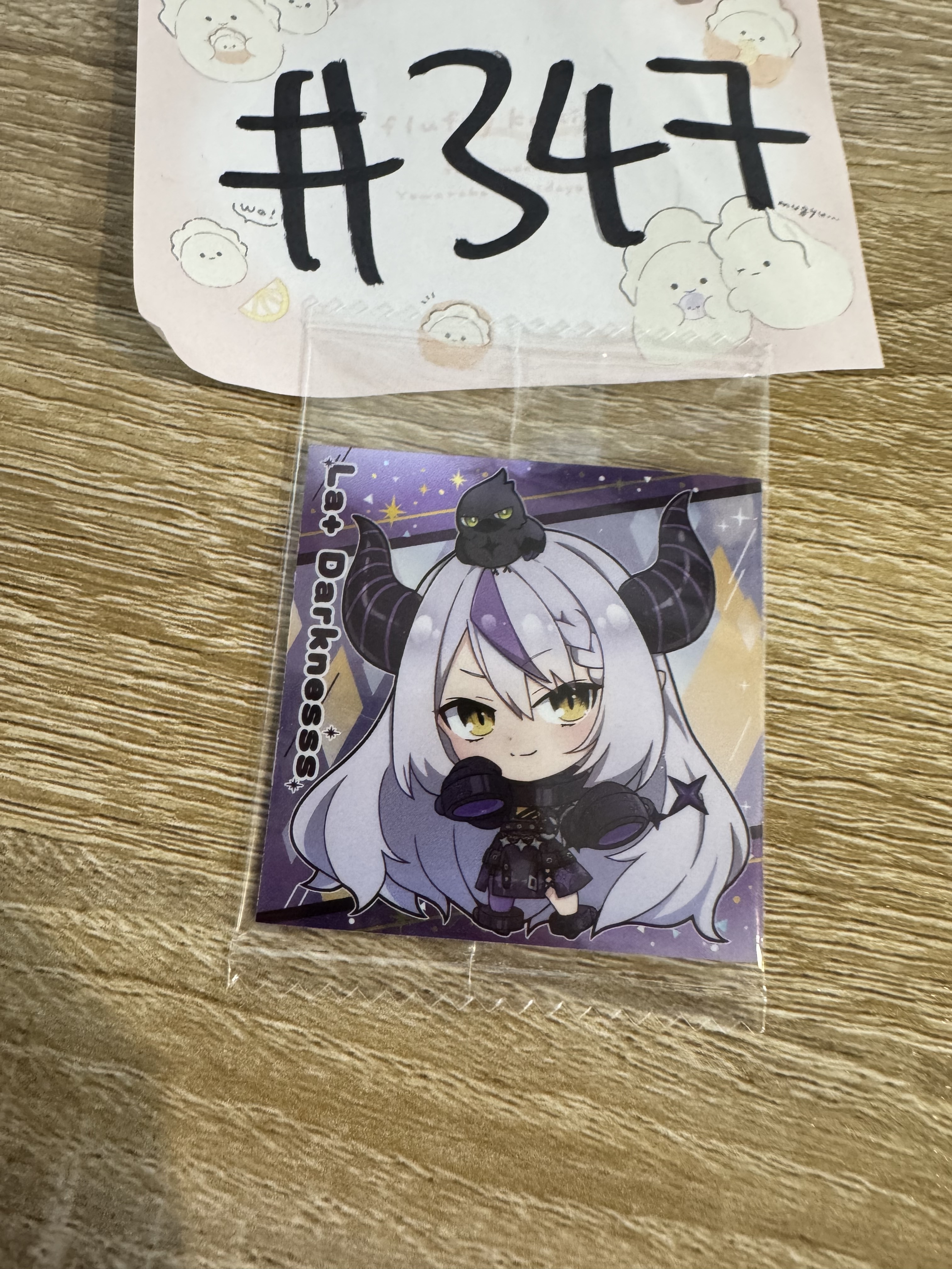 Hololive 拉普 貼紙 #347