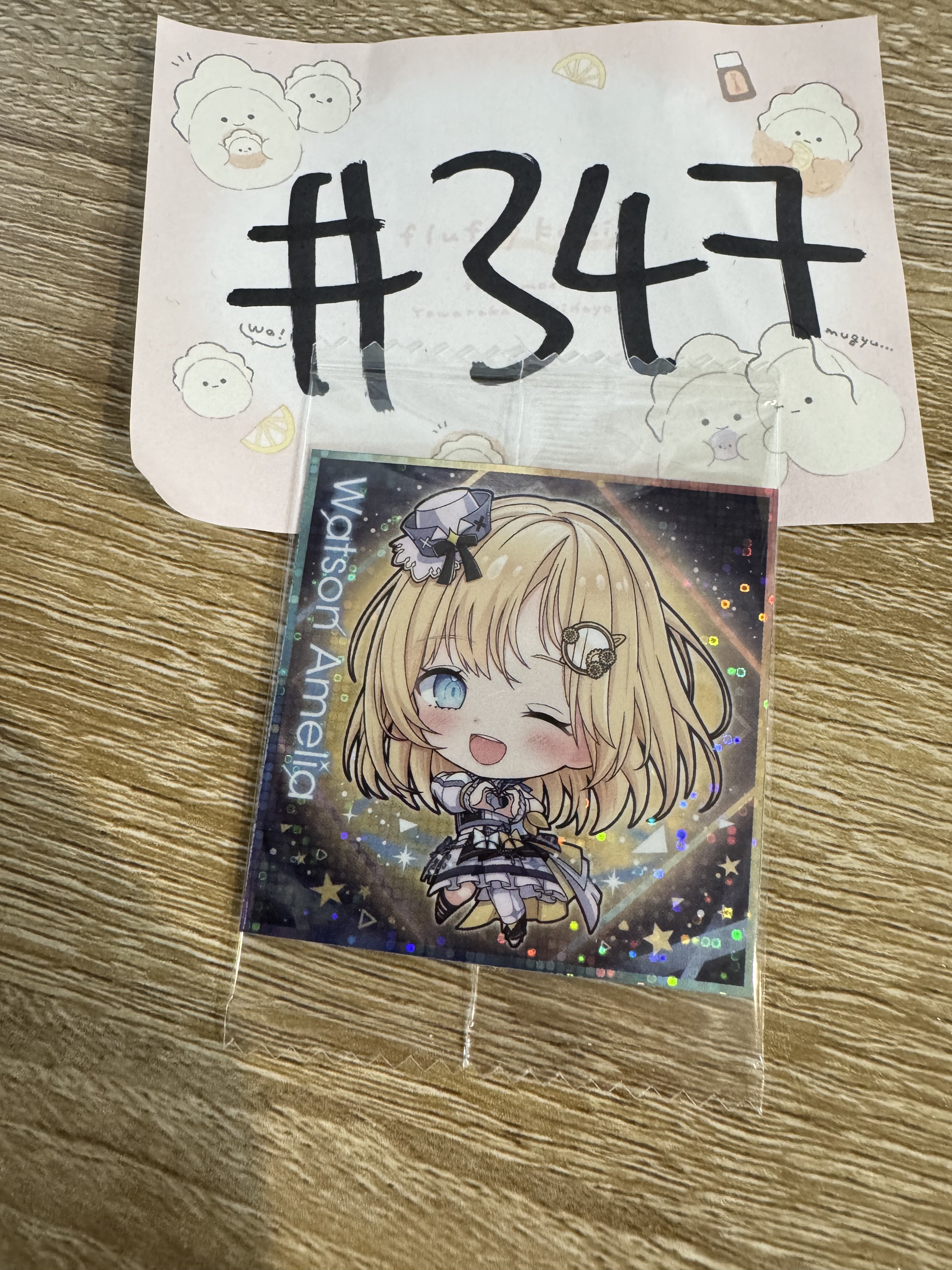 Hololive ame 貼紙 #347