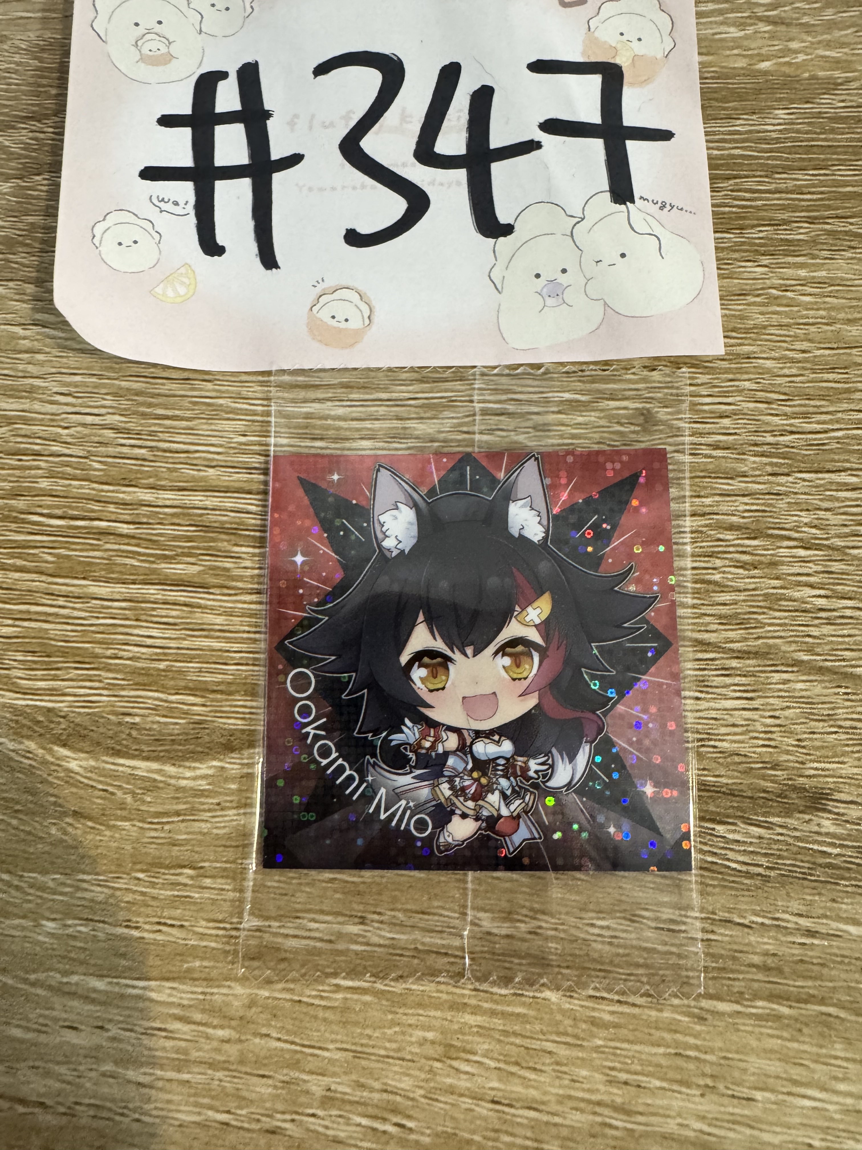 Hololive  MIO 貼紙 #347