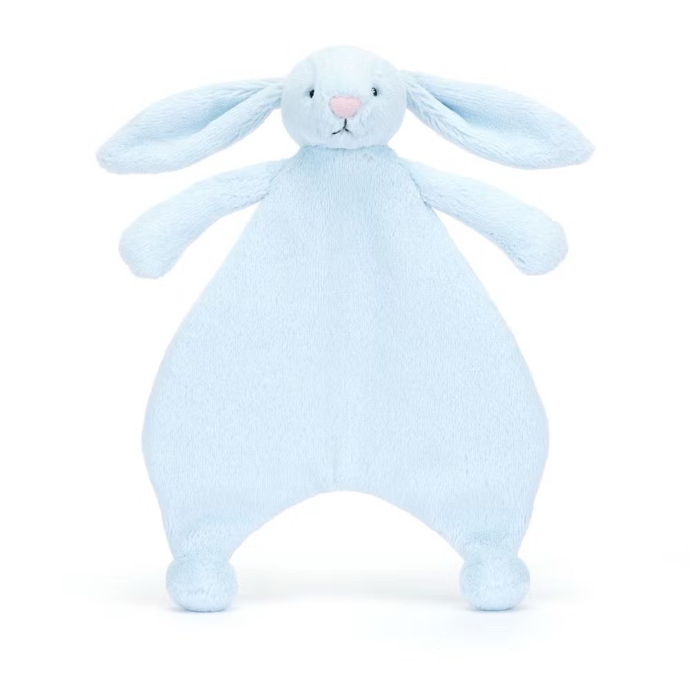 JELLYCAT Bashful Blue Bunny Comforter 寶貝藍兔 安撫甜睡巾