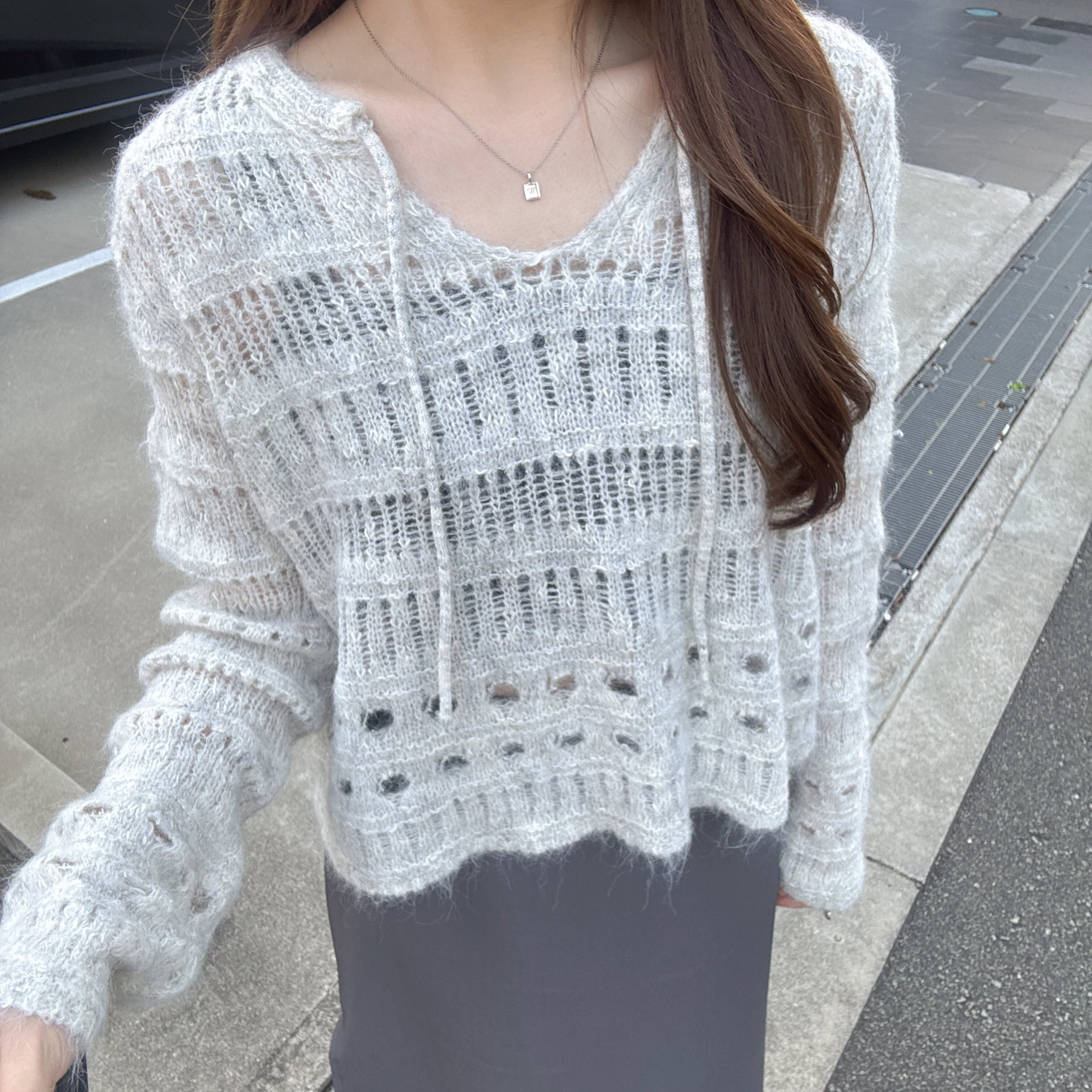 店主自留! 超美洞洞毛衣