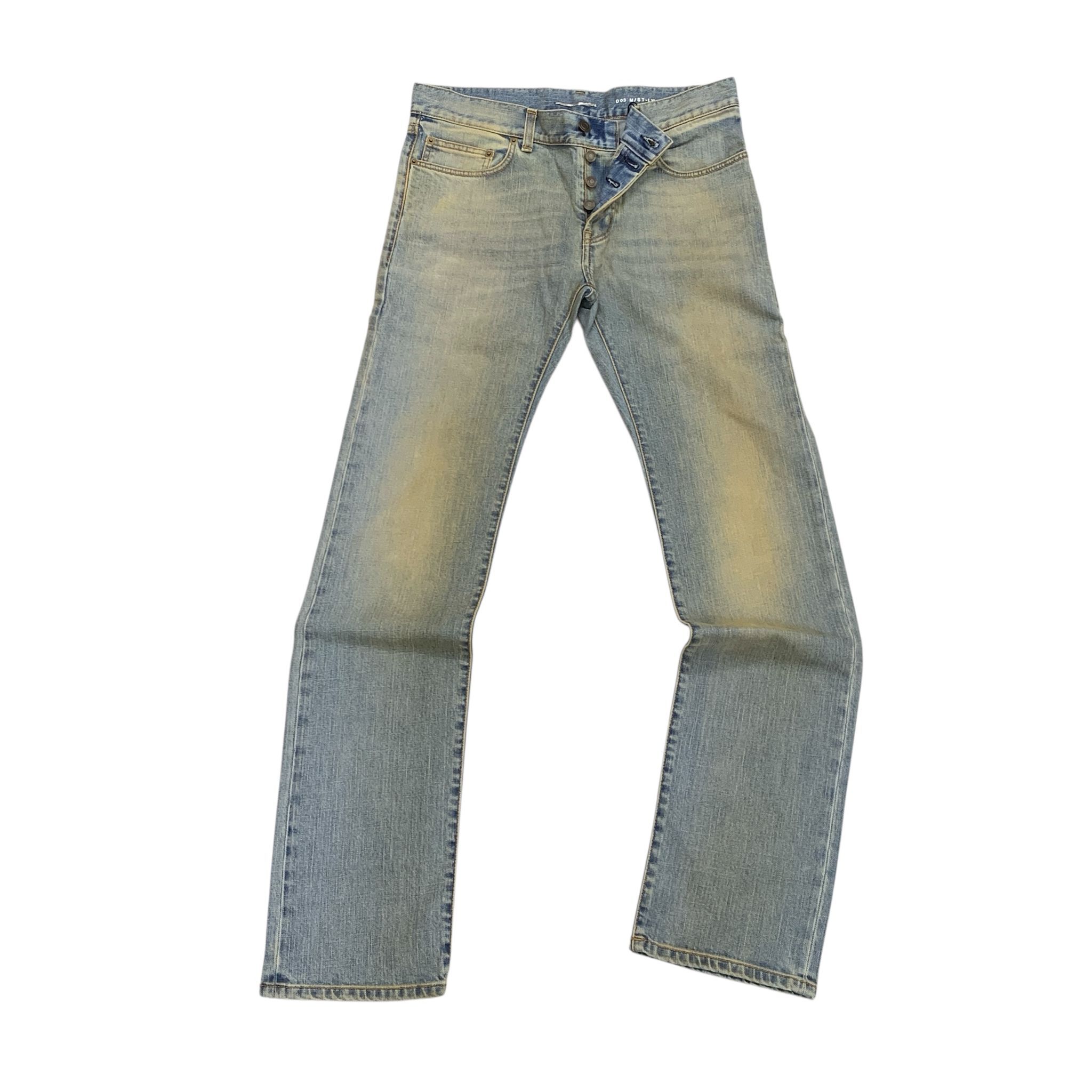 限時清倉價!!!全新YSL 洗水牛仔褲 30碼321846 YV085 4004 #BRAND NEW #香榭站正品