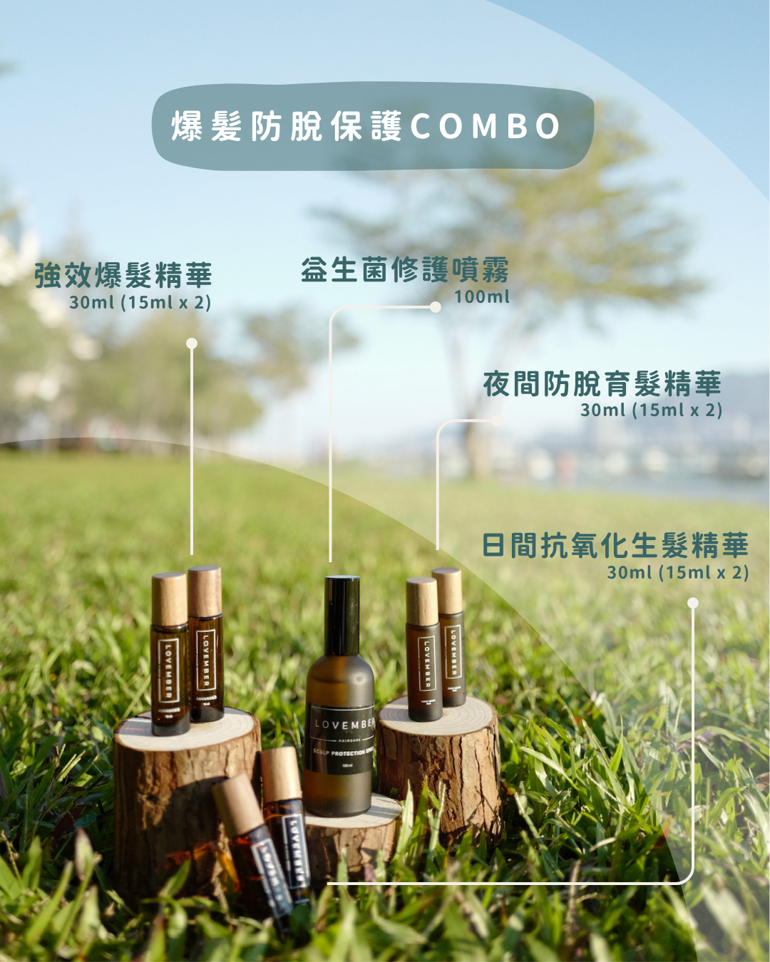 爆髪防脫保護COMBO