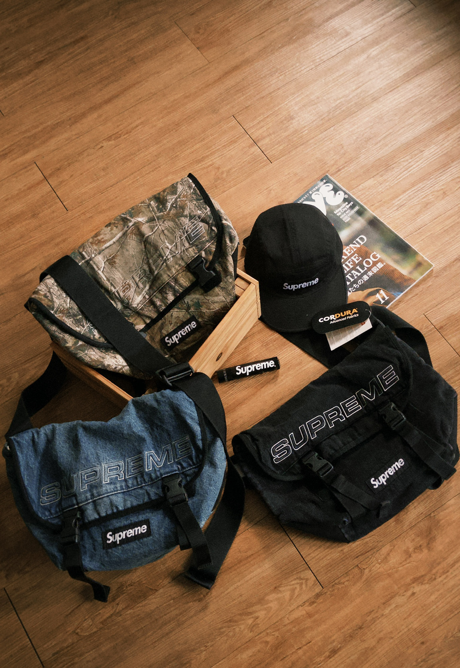 ｜開季秒殺🇺🇸｜SUPREME x CORDURA ® 大容量 郵差包
