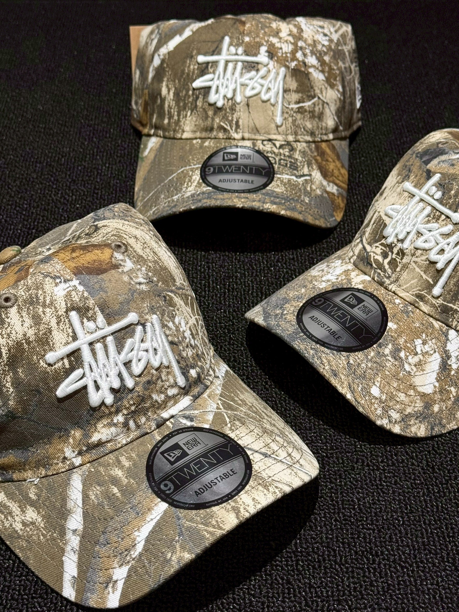 STUSSY x NEW ERA BASIC 9TWENTY CAP 刺繡Logo 老帽