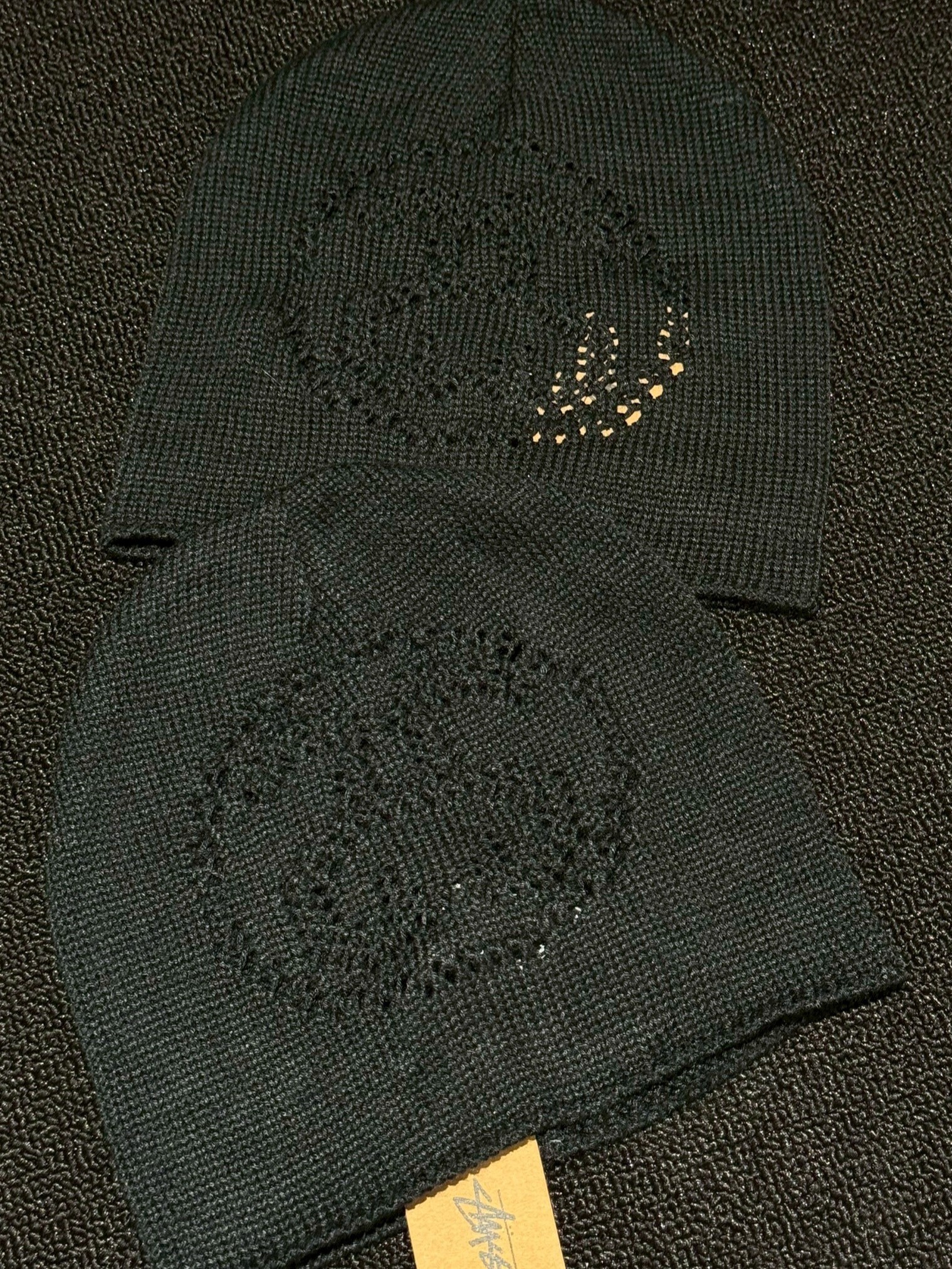 STUSSY SKULLCAP LOOSE KNIT SS-LINK 破洞 毛帽