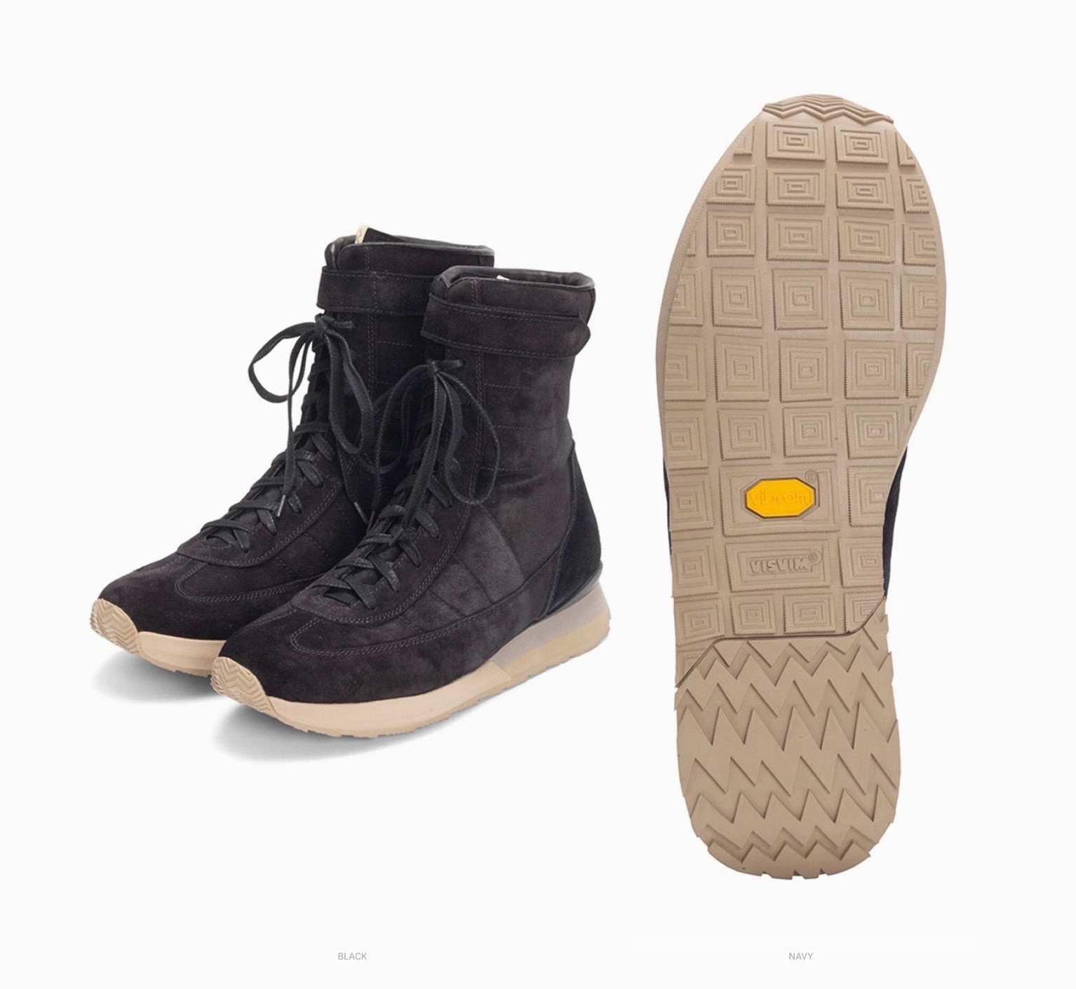 LAST SALE: VISVIM DAYTONA HI - BLACK PRE ORDER ITEM (預訂中)